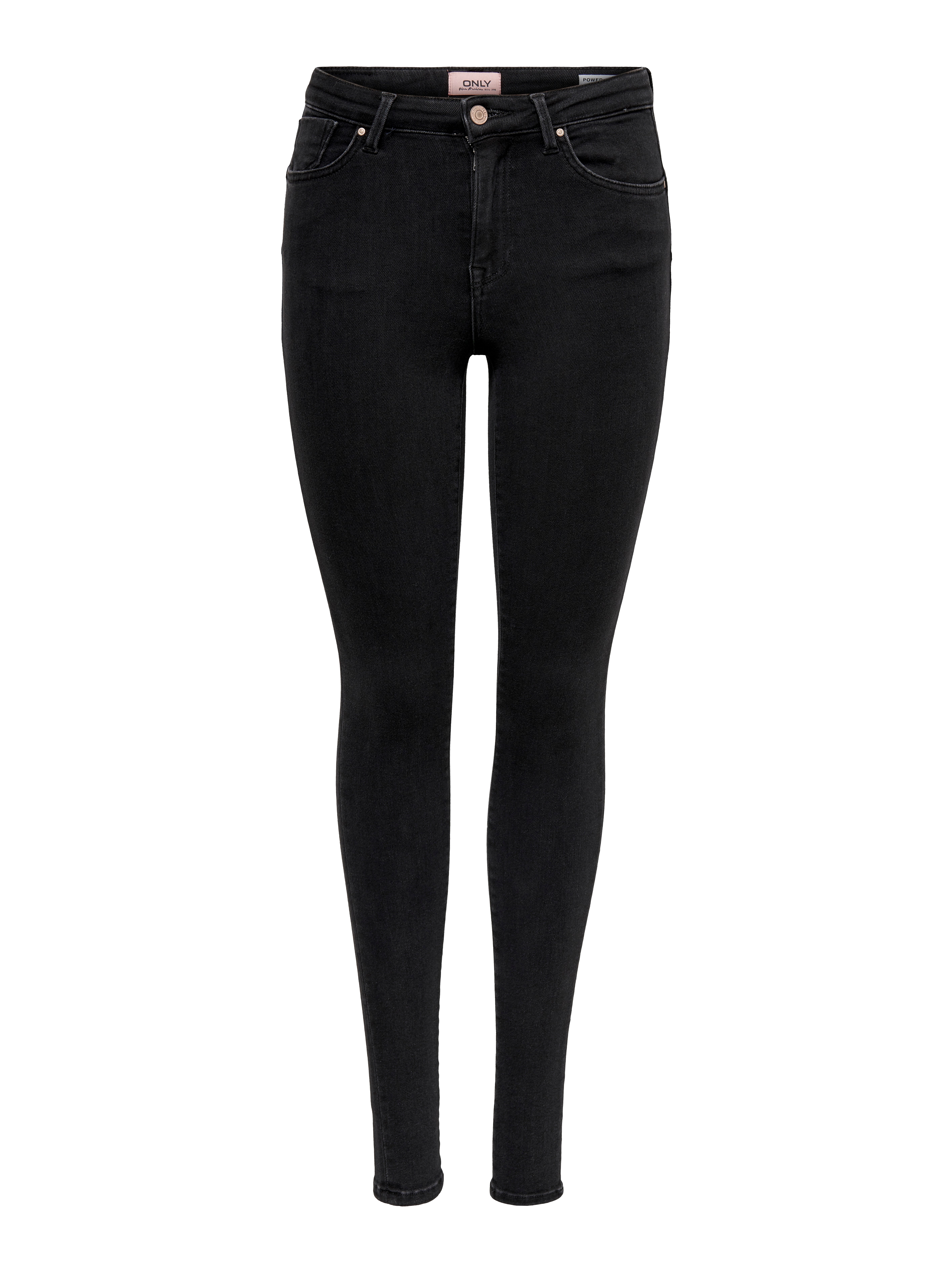 ONLPOWER Mid waist Skinny Fit Jeans Black