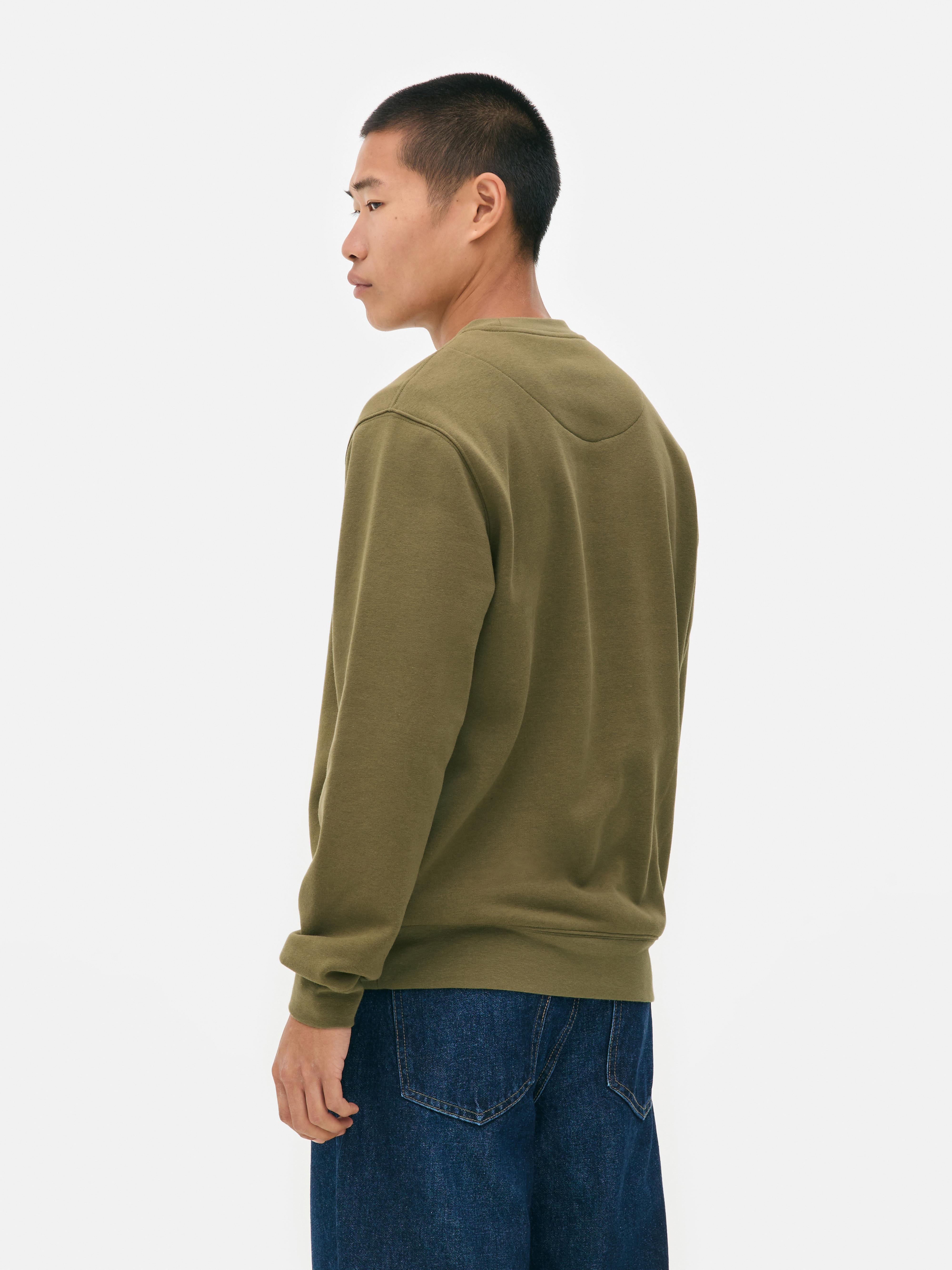Essential Crew Sweatshirt - Olive
