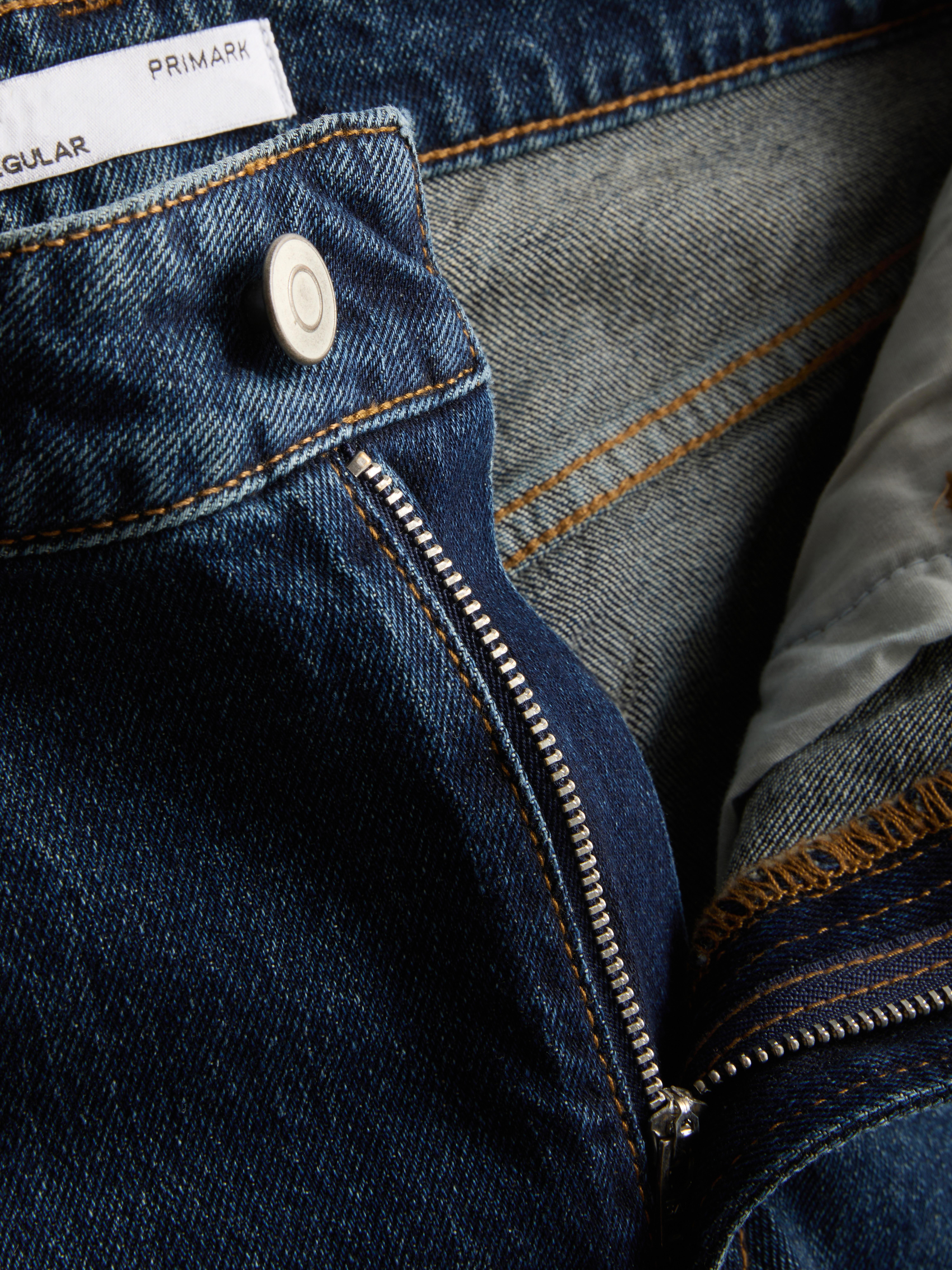 Straight Leg Slim Jeans - Indigo