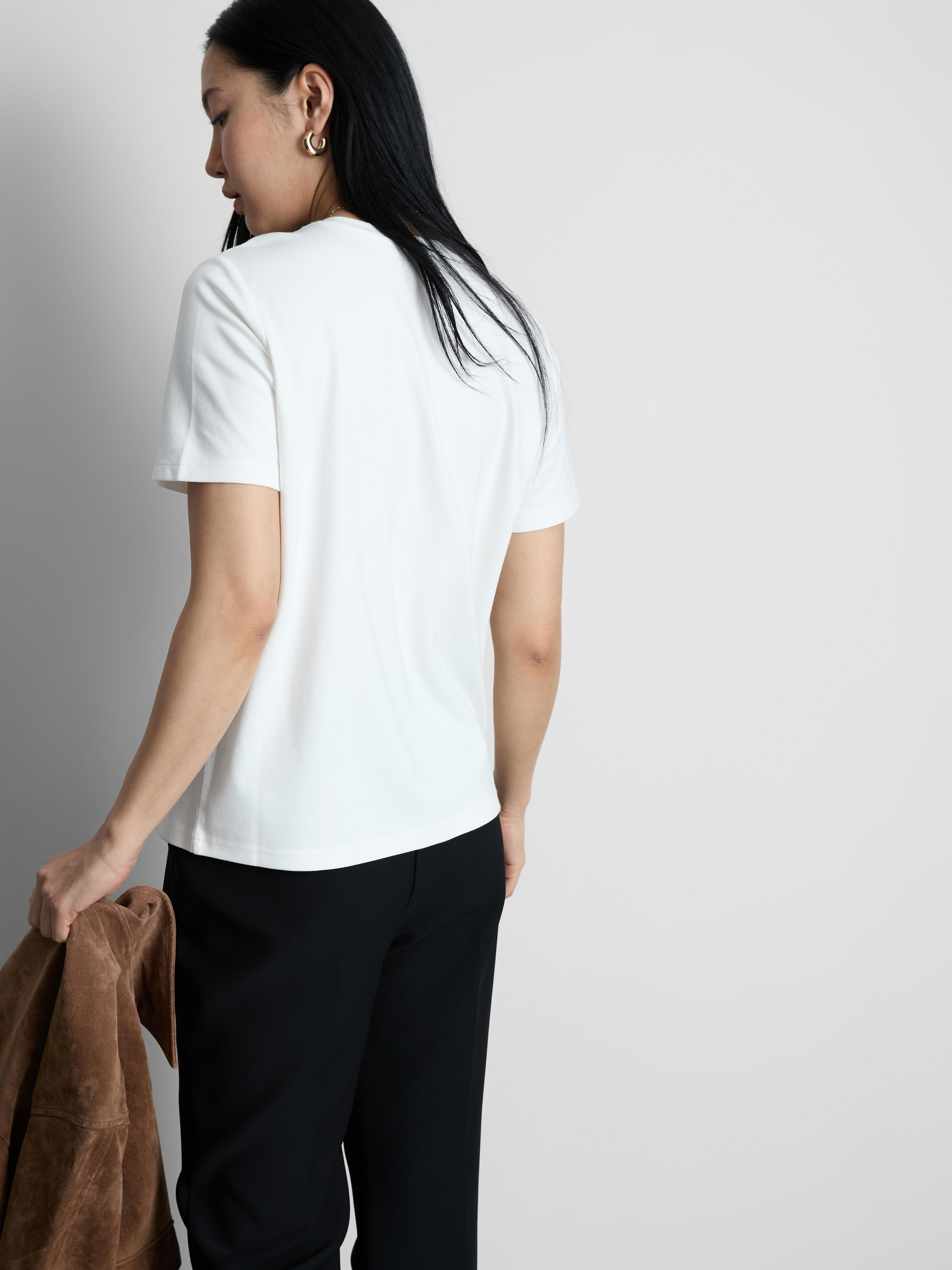 The Edit Slim Fit T-Shirt - White