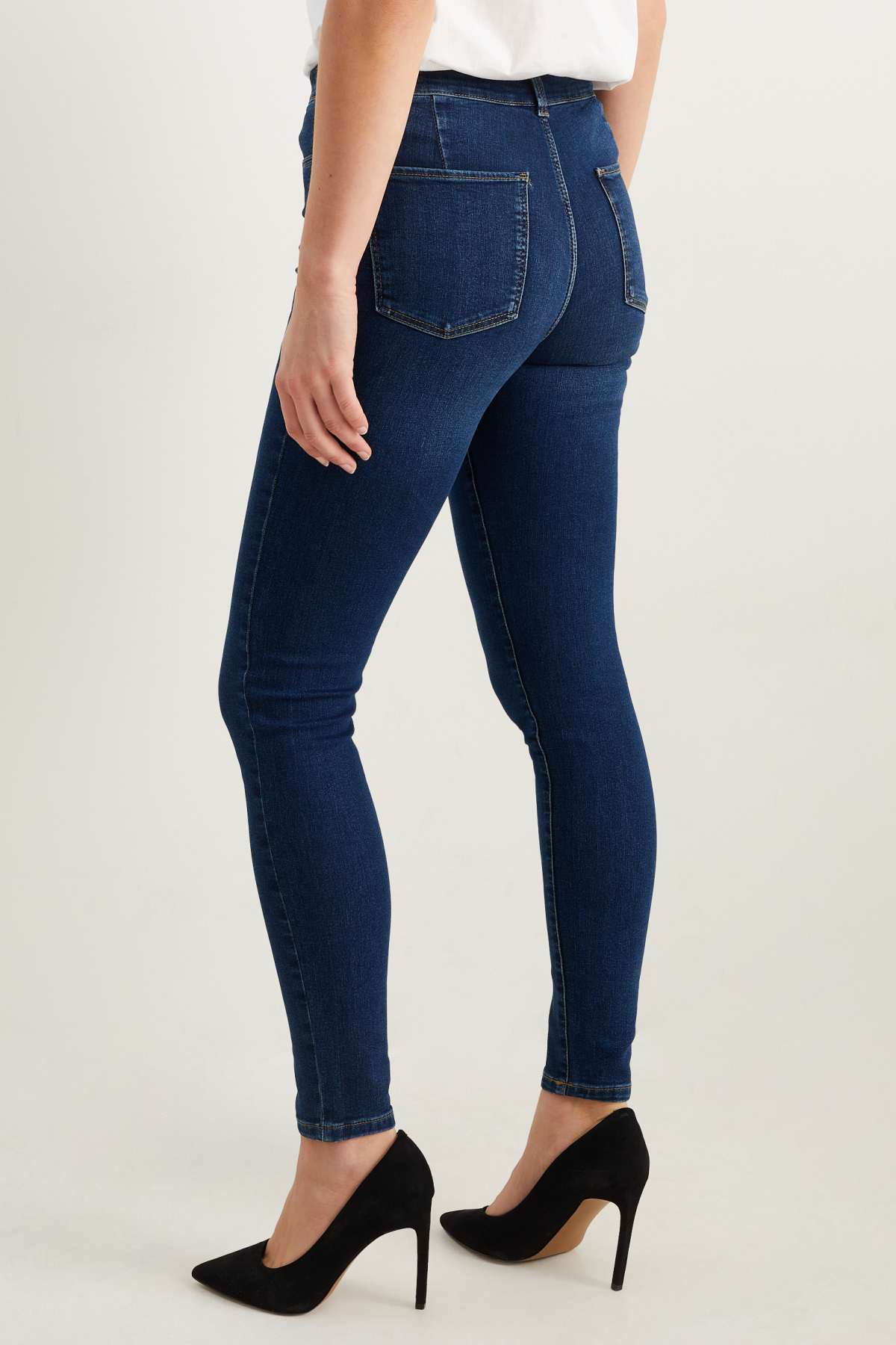Multipack of 2 - jegging jeans - high waist - blue denim