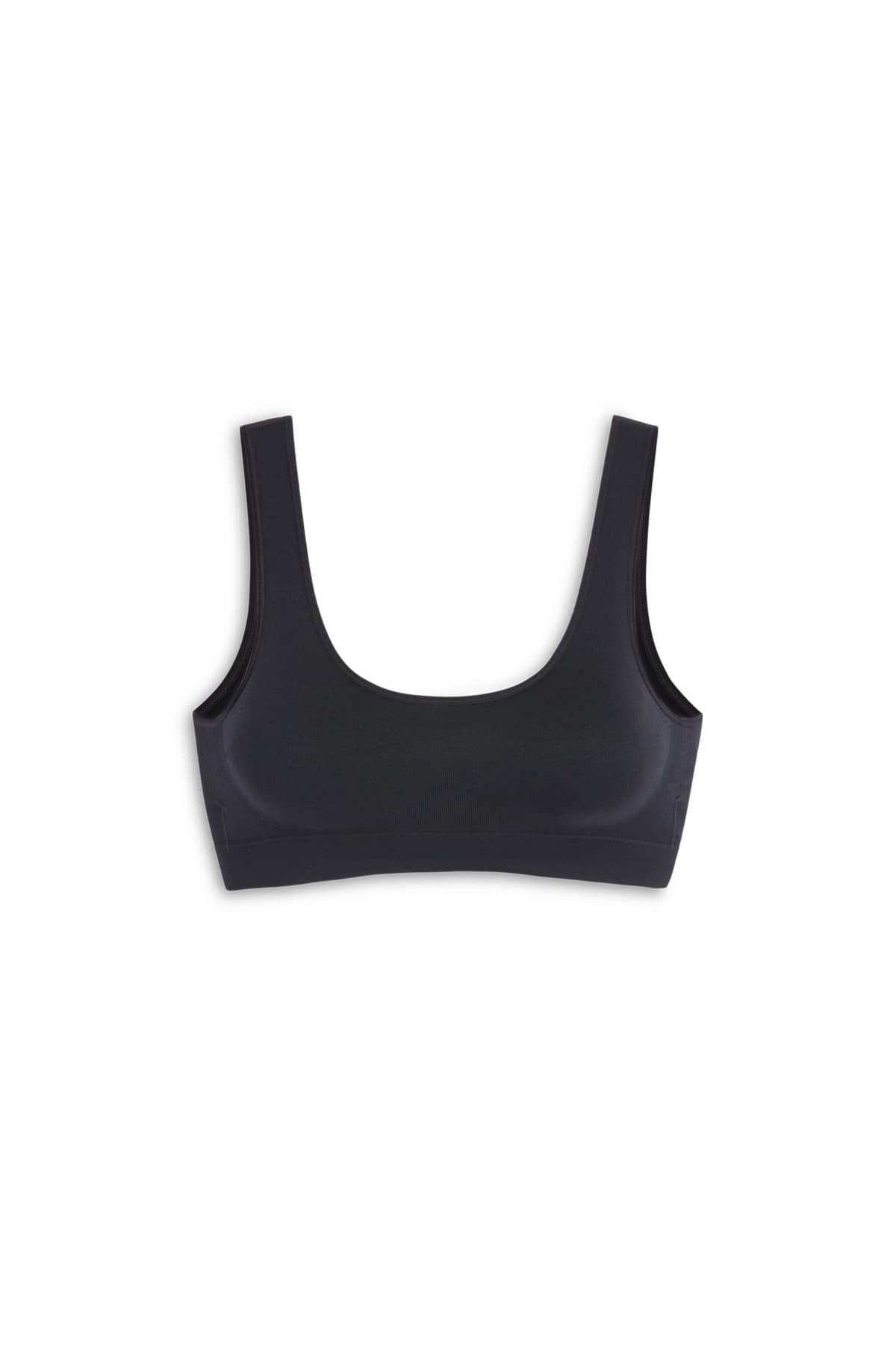 Bralette - padded - seamless - black