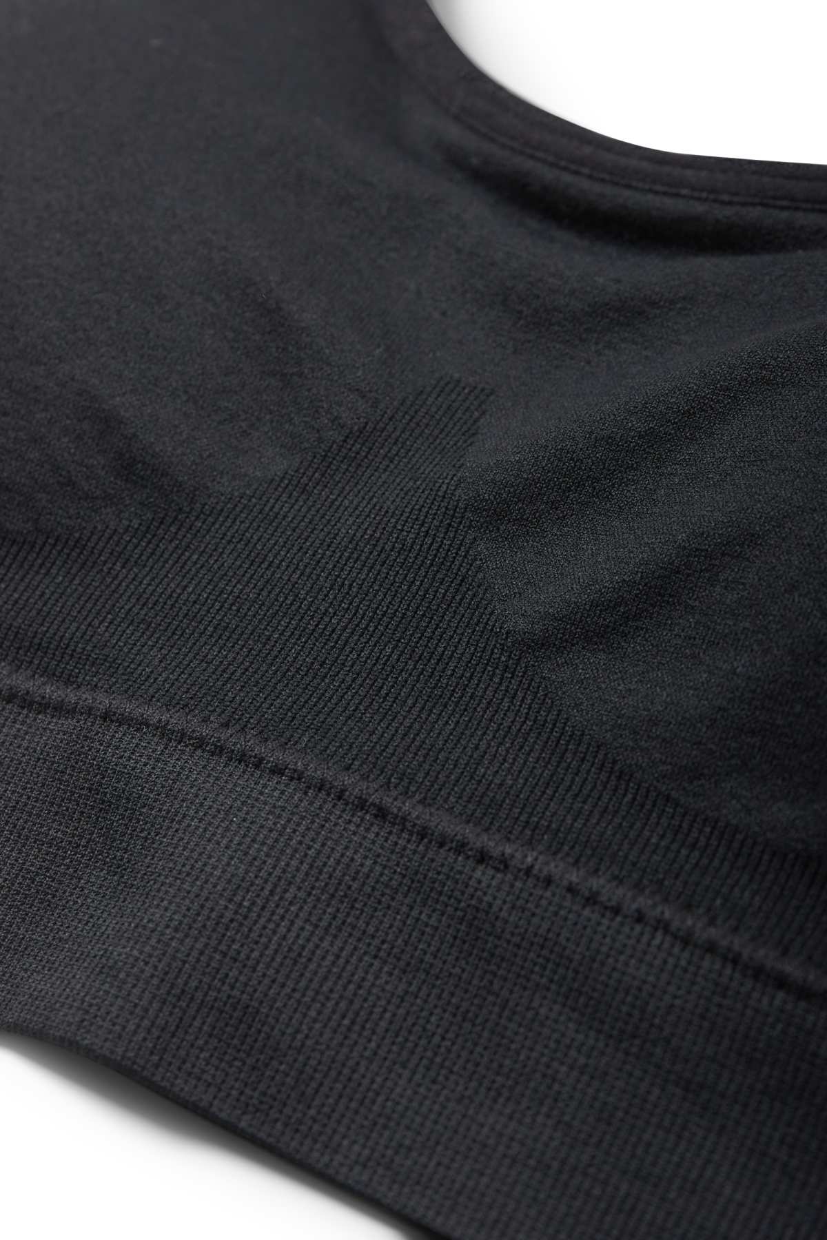 Bralette - padded - seamless - black
