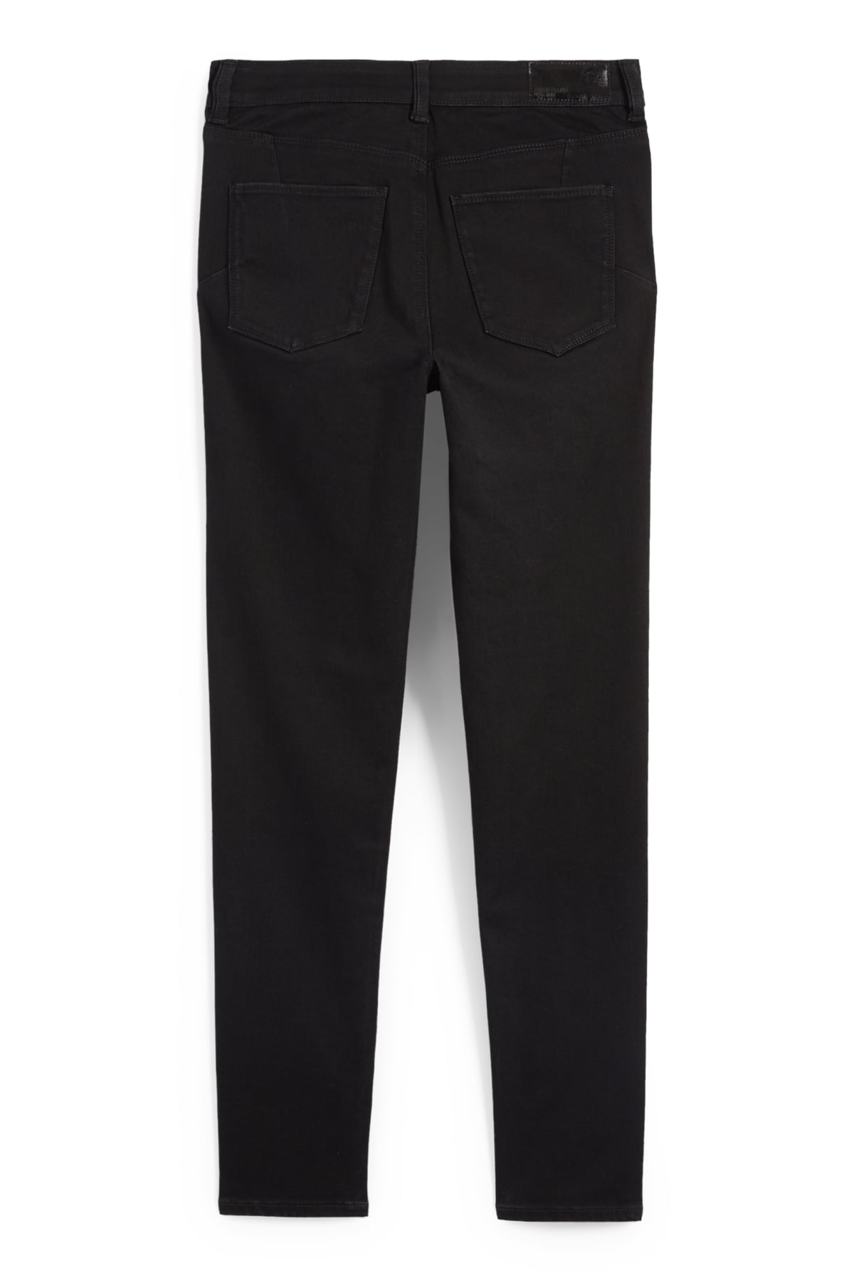 Skinny jeans - mid waist - shaping jeans - LYCRA® - black