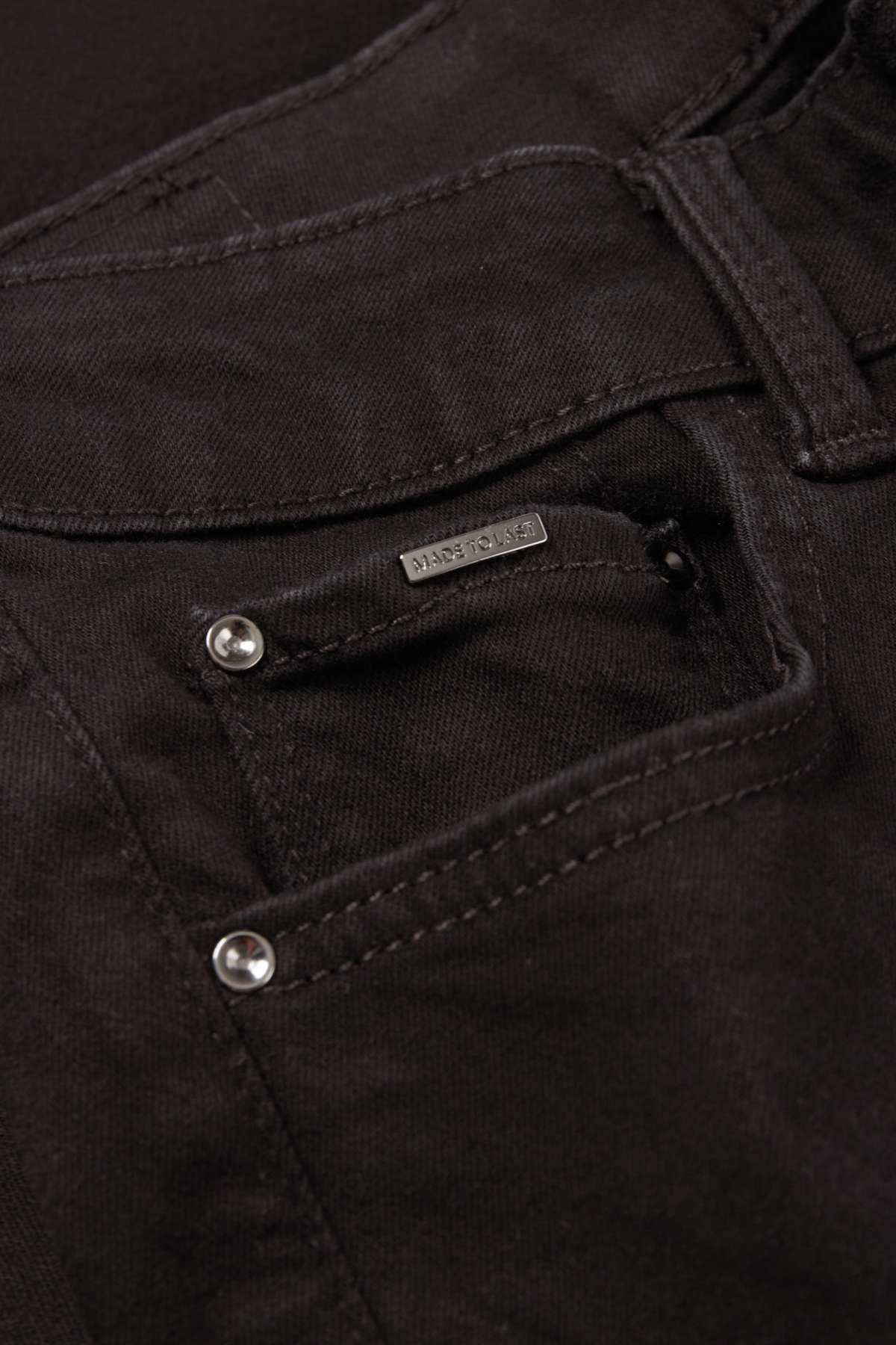 Slim jeans - mid-rise waist - shaping jeans - LYCRA® - black