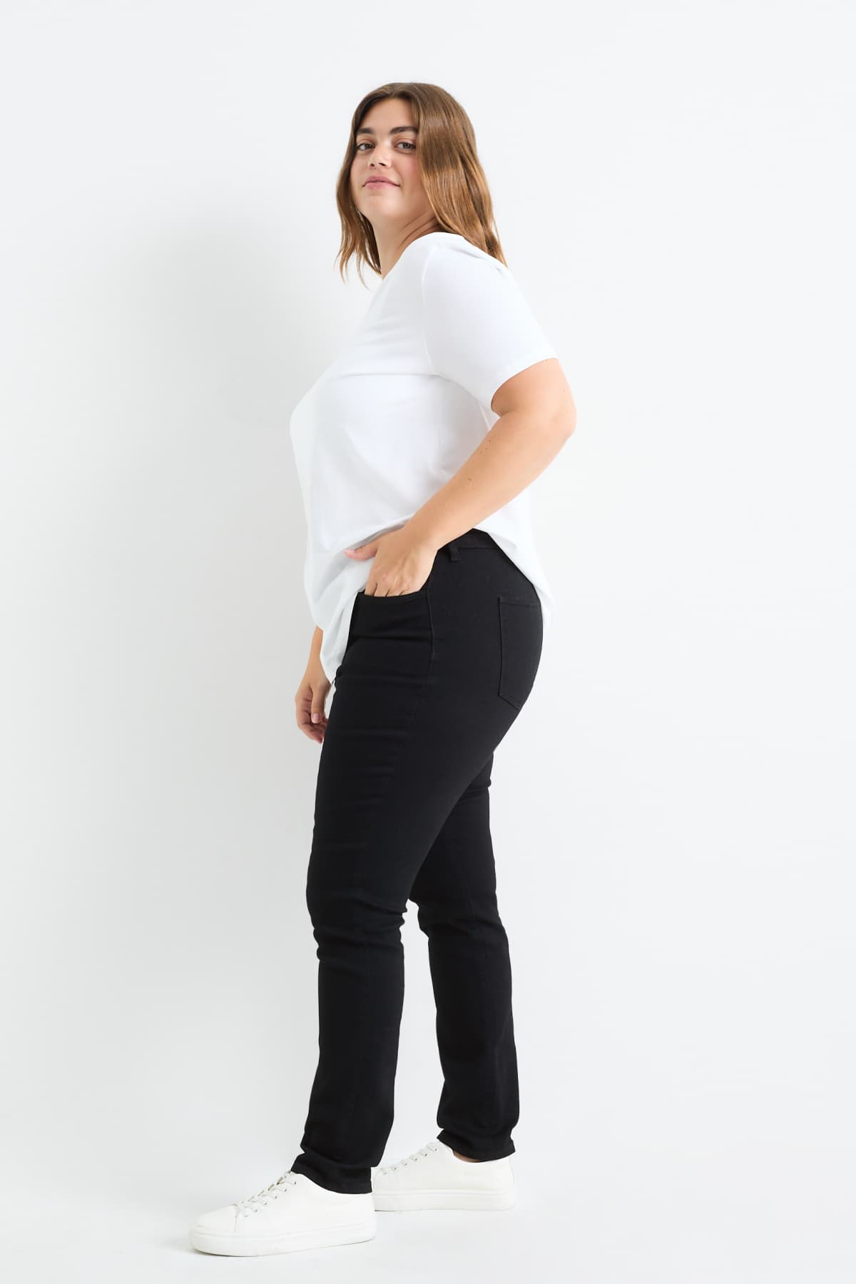 Multipack of 2 - jegging jeans - high waist - denim-dark blue