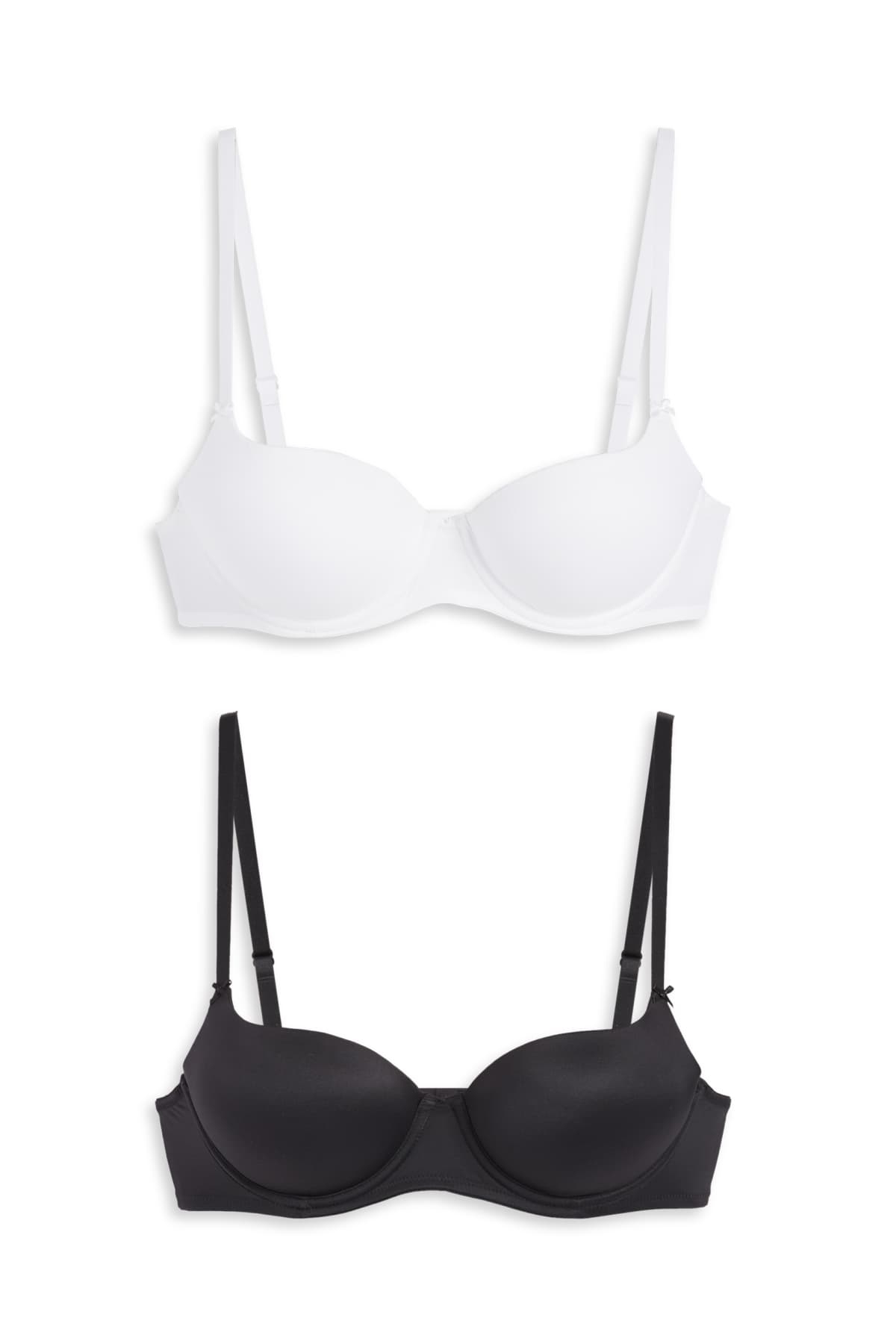 Multipack of 2 - underwire bra - FULL COVERAGE - padded - black