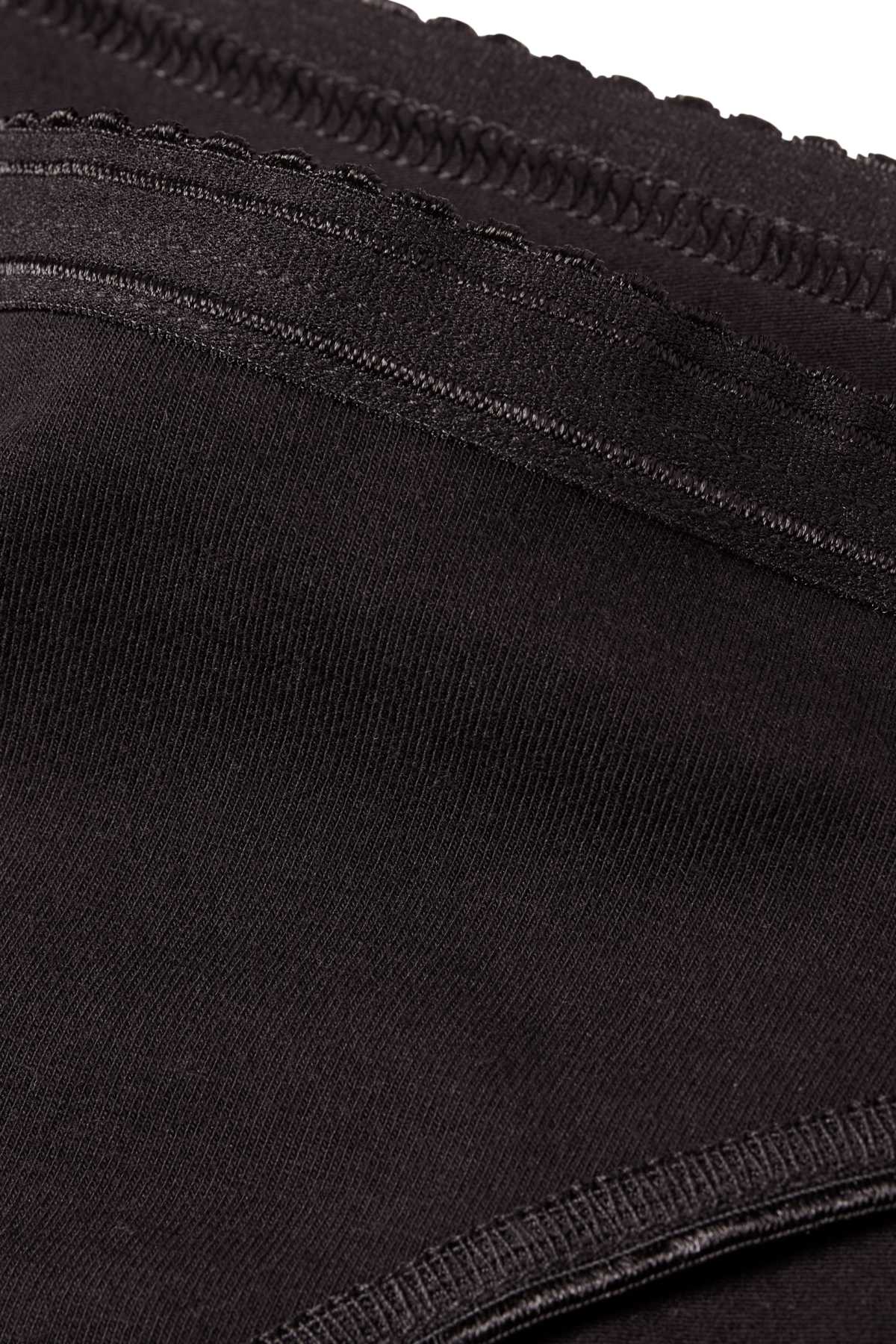 Multipack of 4 - knickers - black