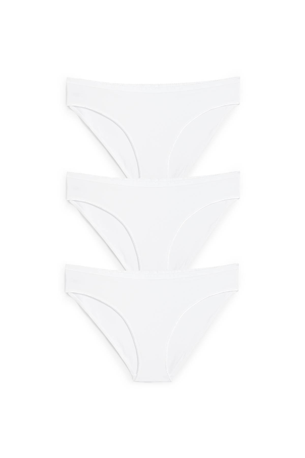Multipack of 3 - knickers - white