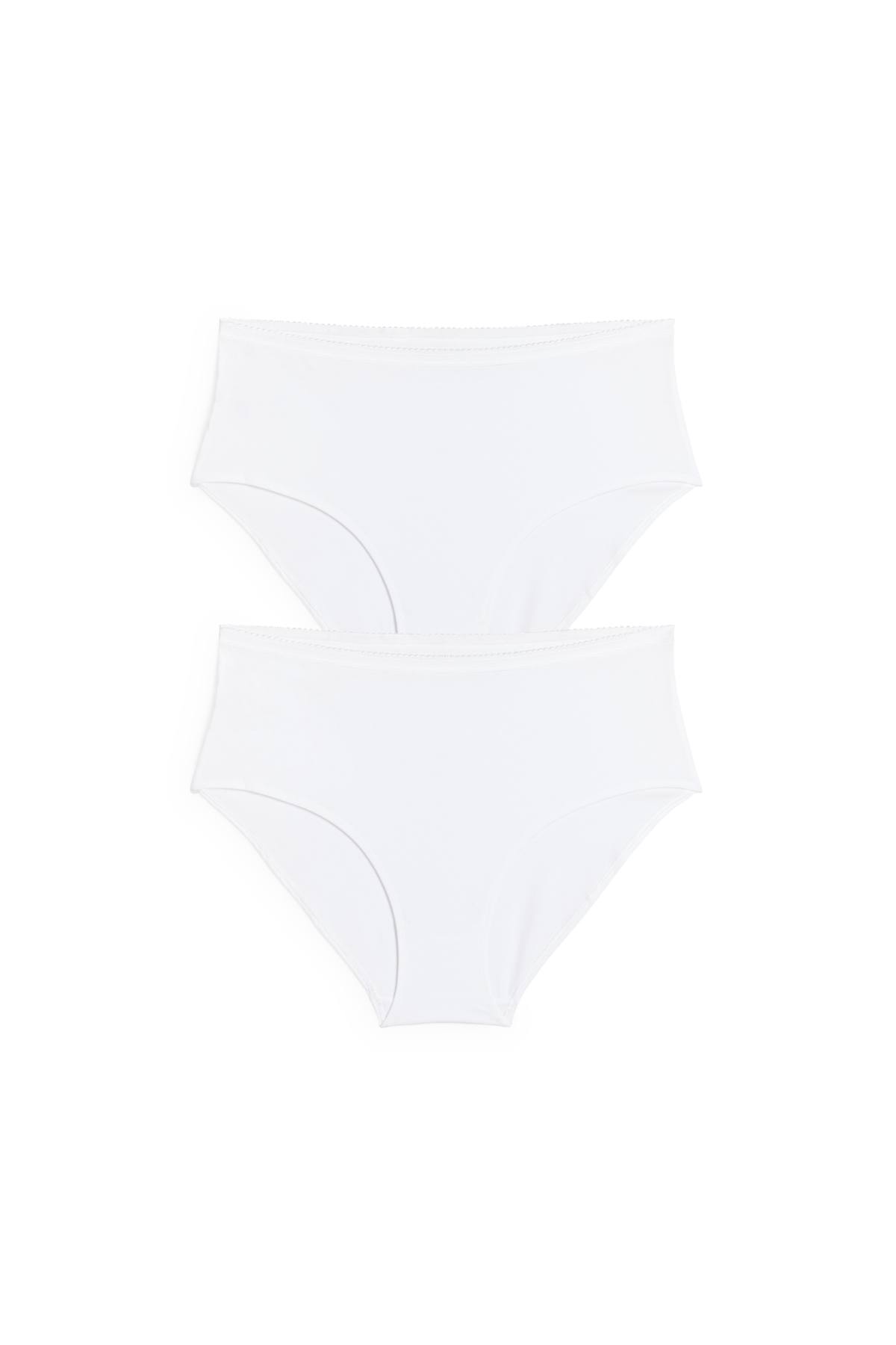 Multipack of 2 - knickers - white