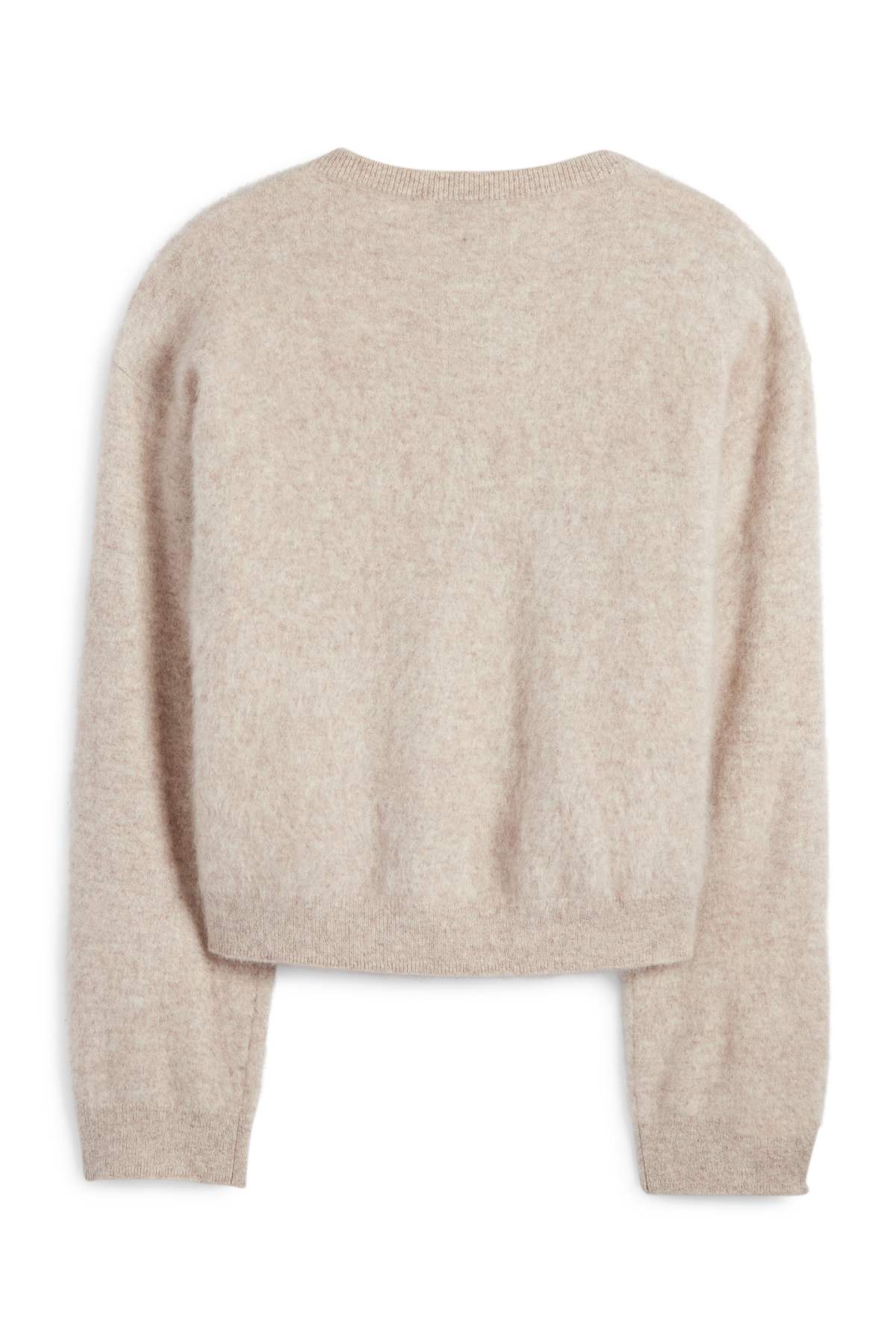 Cashmere cardigan - light beige