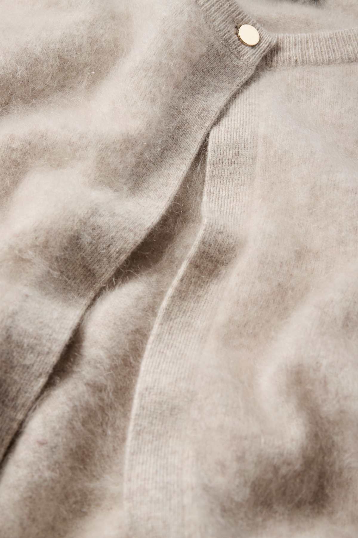 Cashmere cardigan - light beige