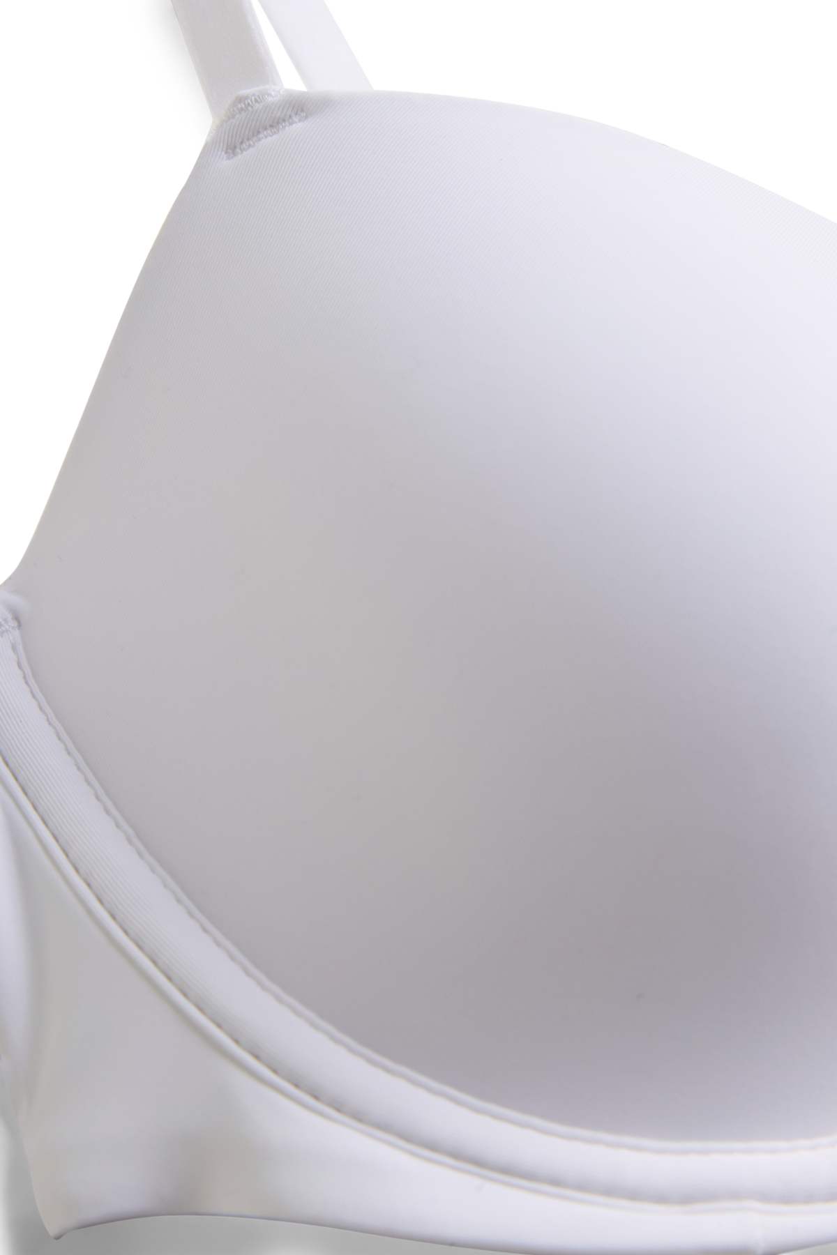 Underwire bra - DEMI - padded - LYCRA® - white