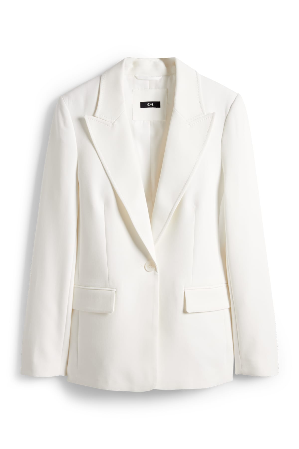 Business blazer - fitted - cremewhite