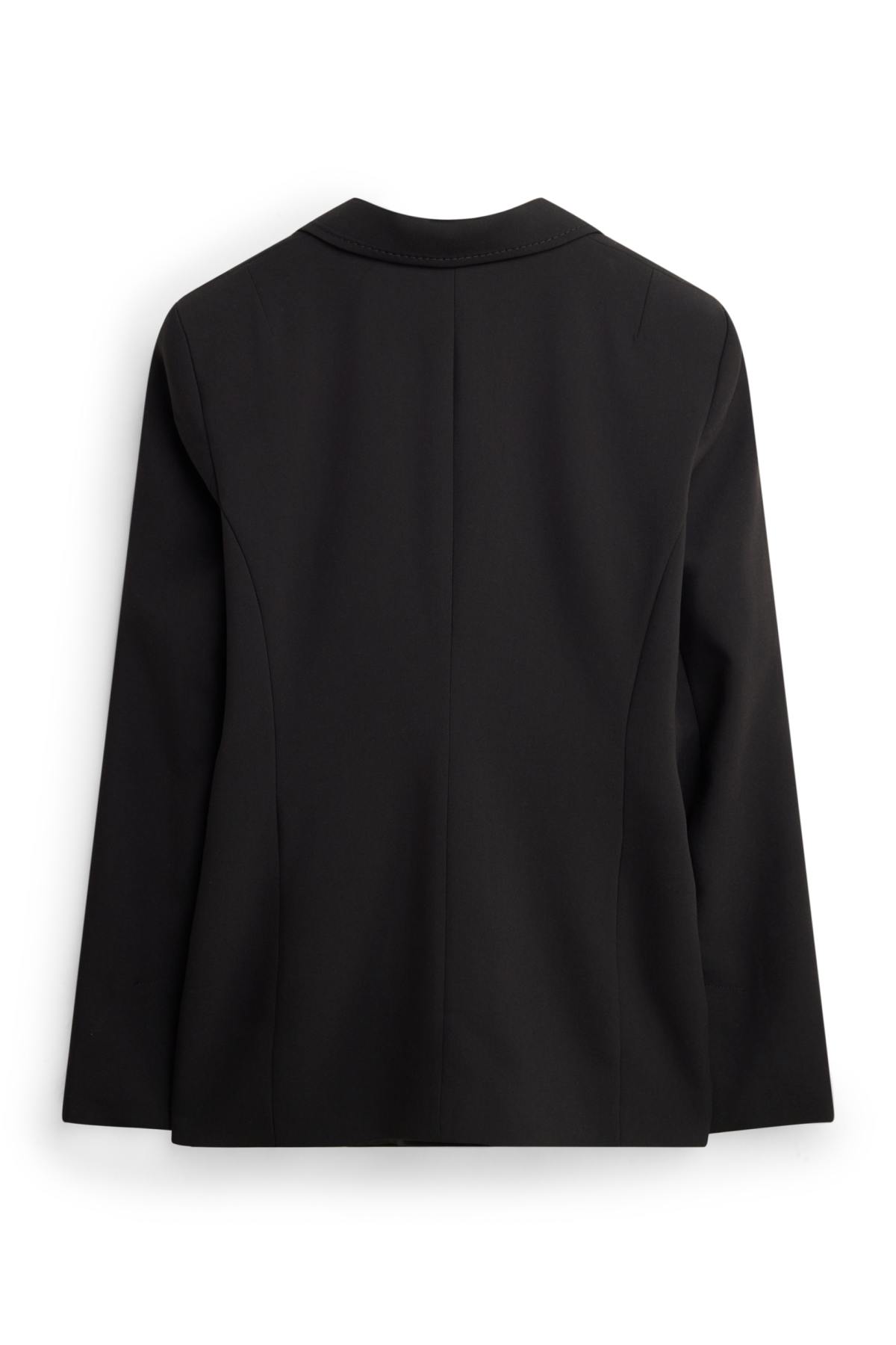 Business blazer - fitted - black
