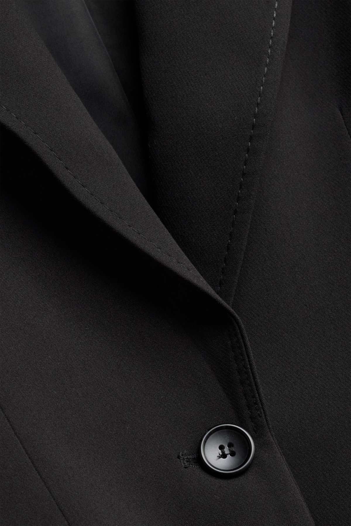 Business blazer - fitted - black