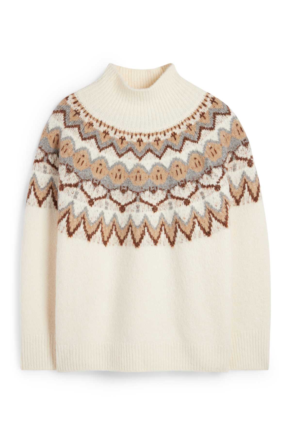 Jumper - patterned - cremewhite
