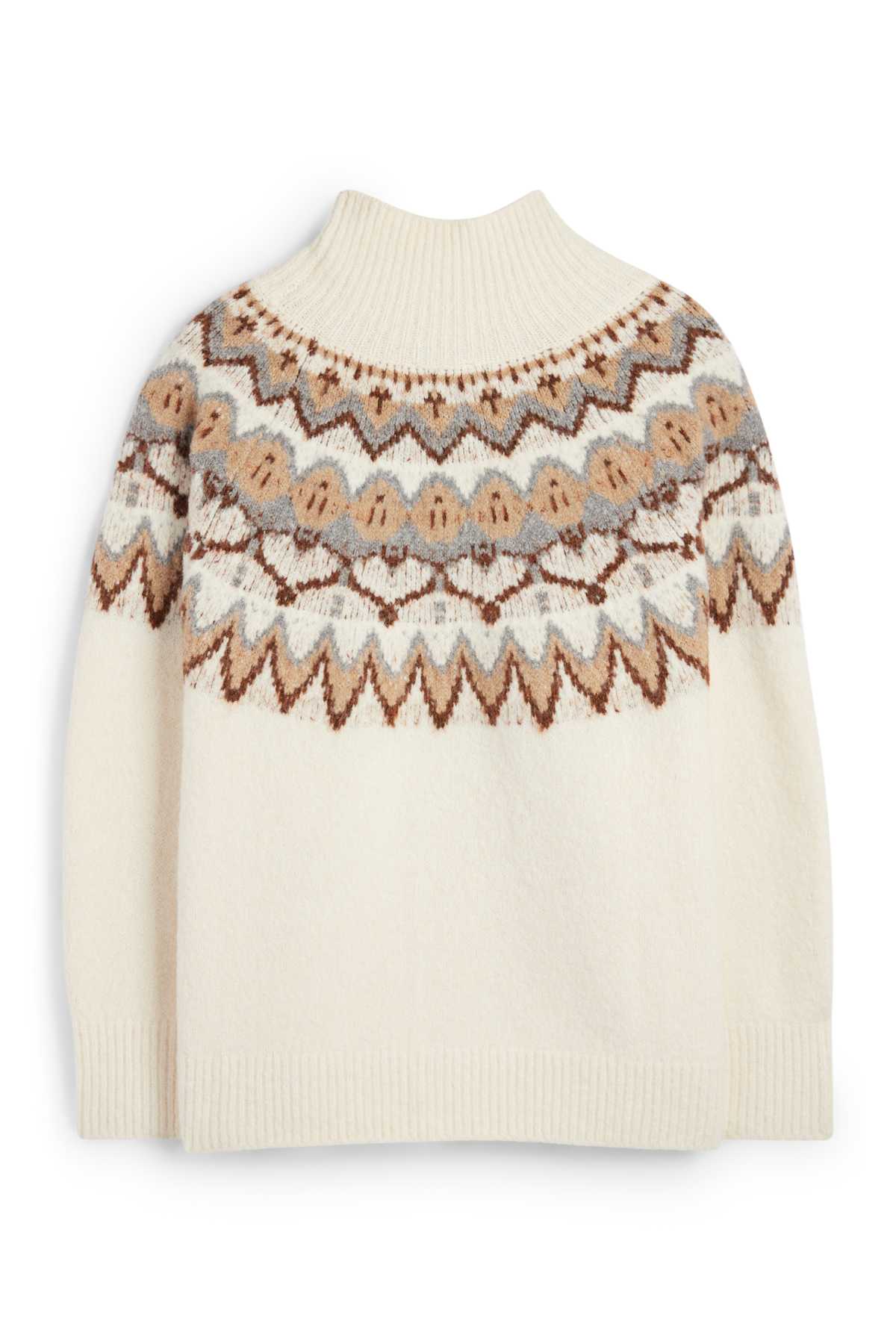 Jumper - patterned - cremewhite