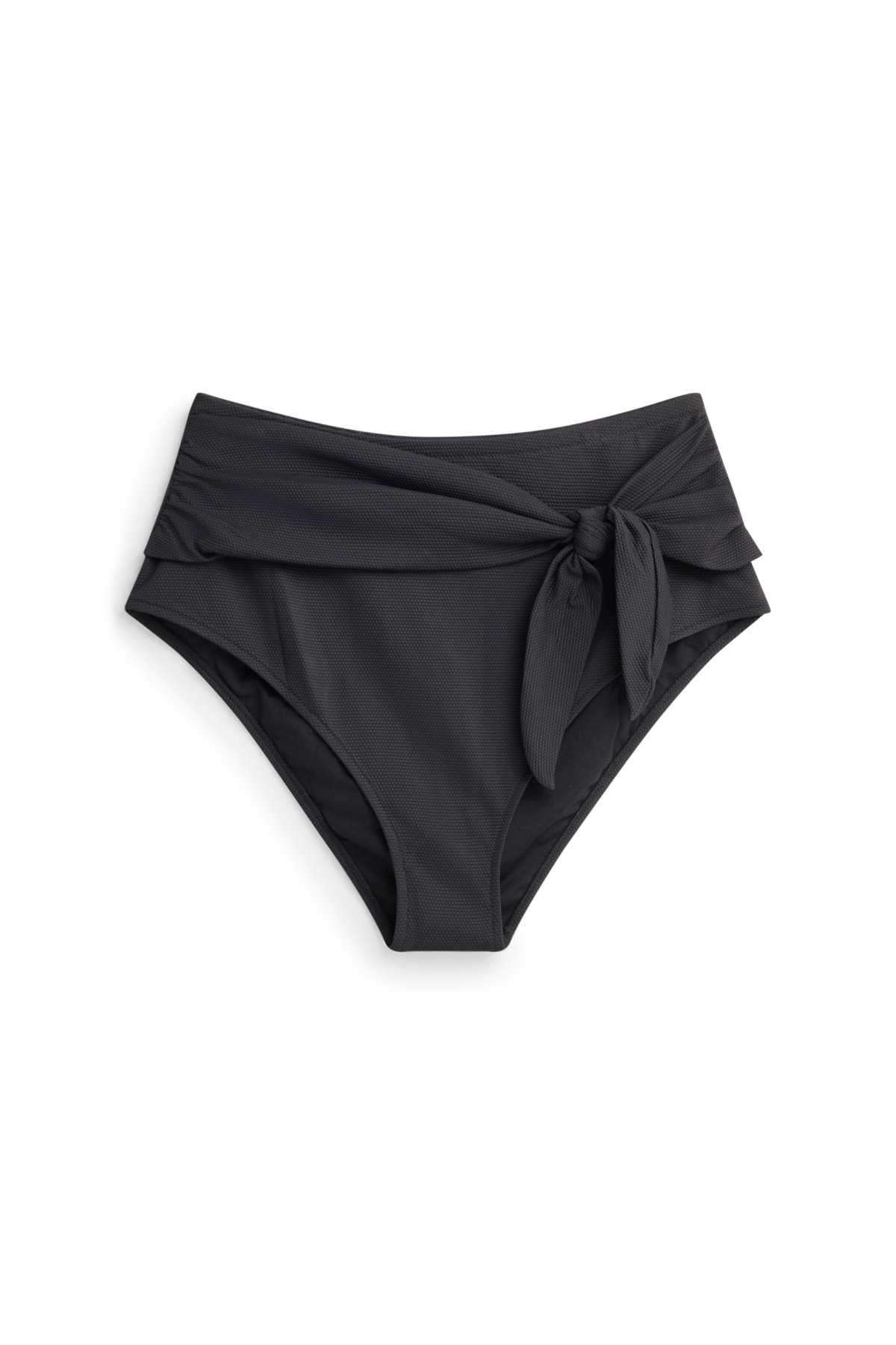 Bikini bottoms - mid-rise waist - LYCRA® XTRA LIFE™ - black