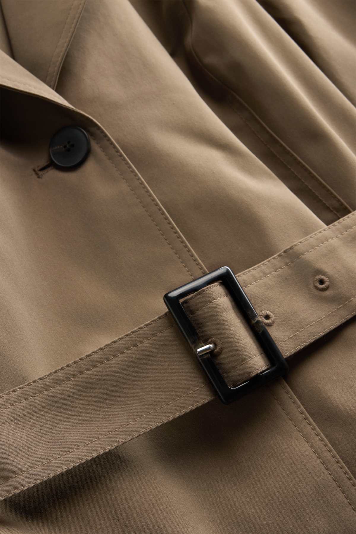 Trench coat - water-repellent - khaki