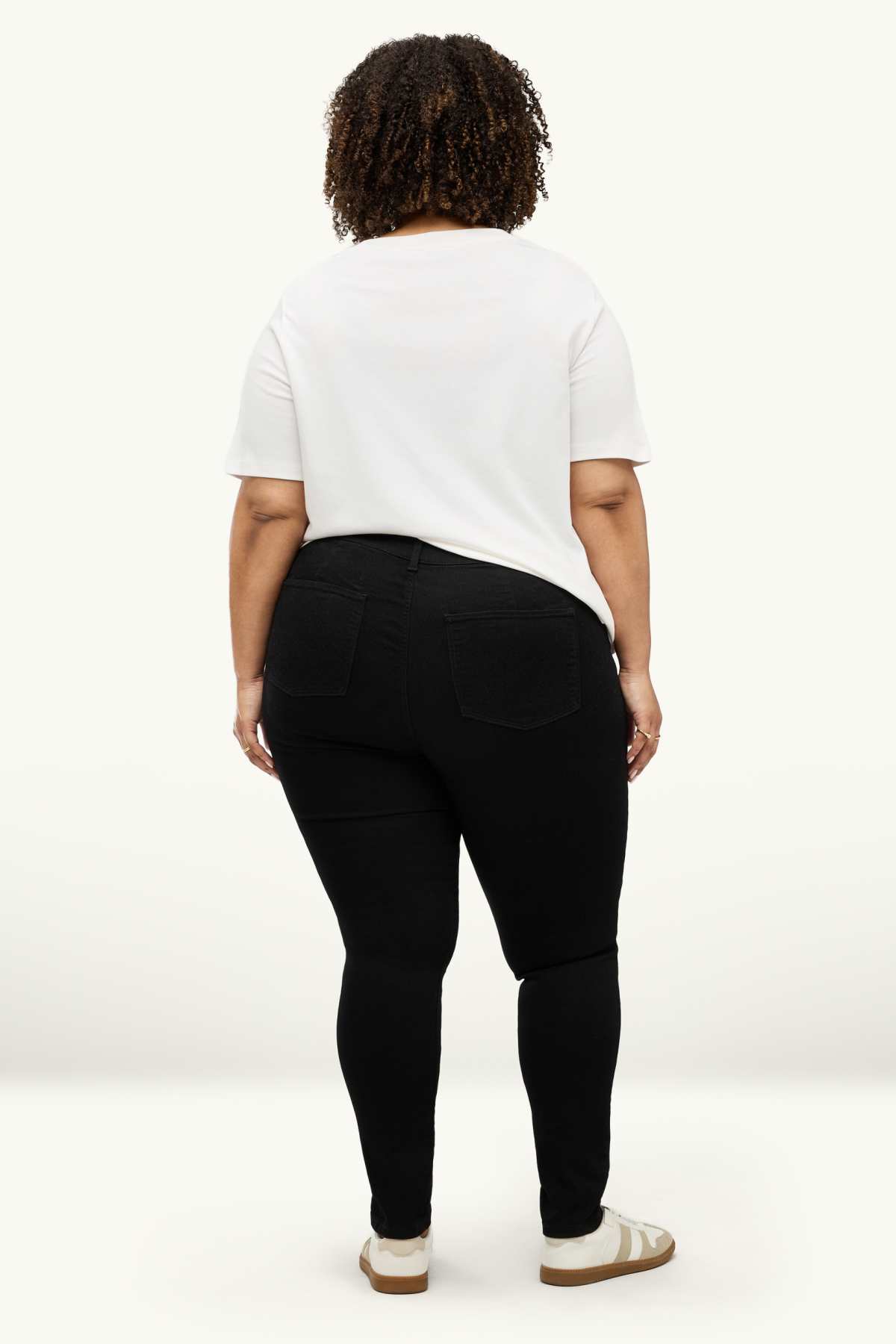 Jegging jeans - high waist - black