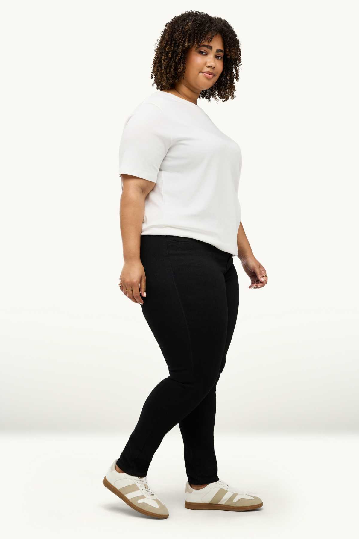 Jegging jeans - high waist - black