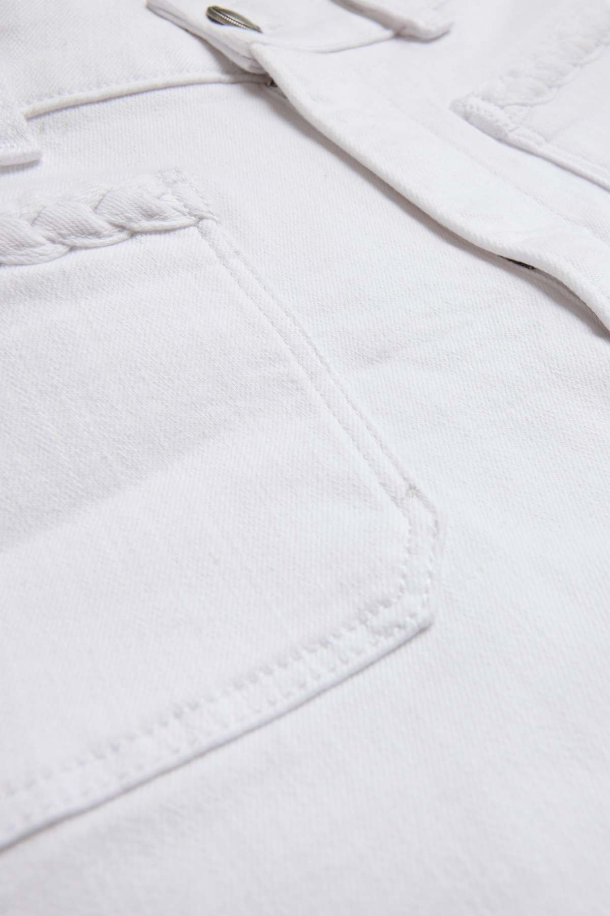 Mom shorts - high waist - white