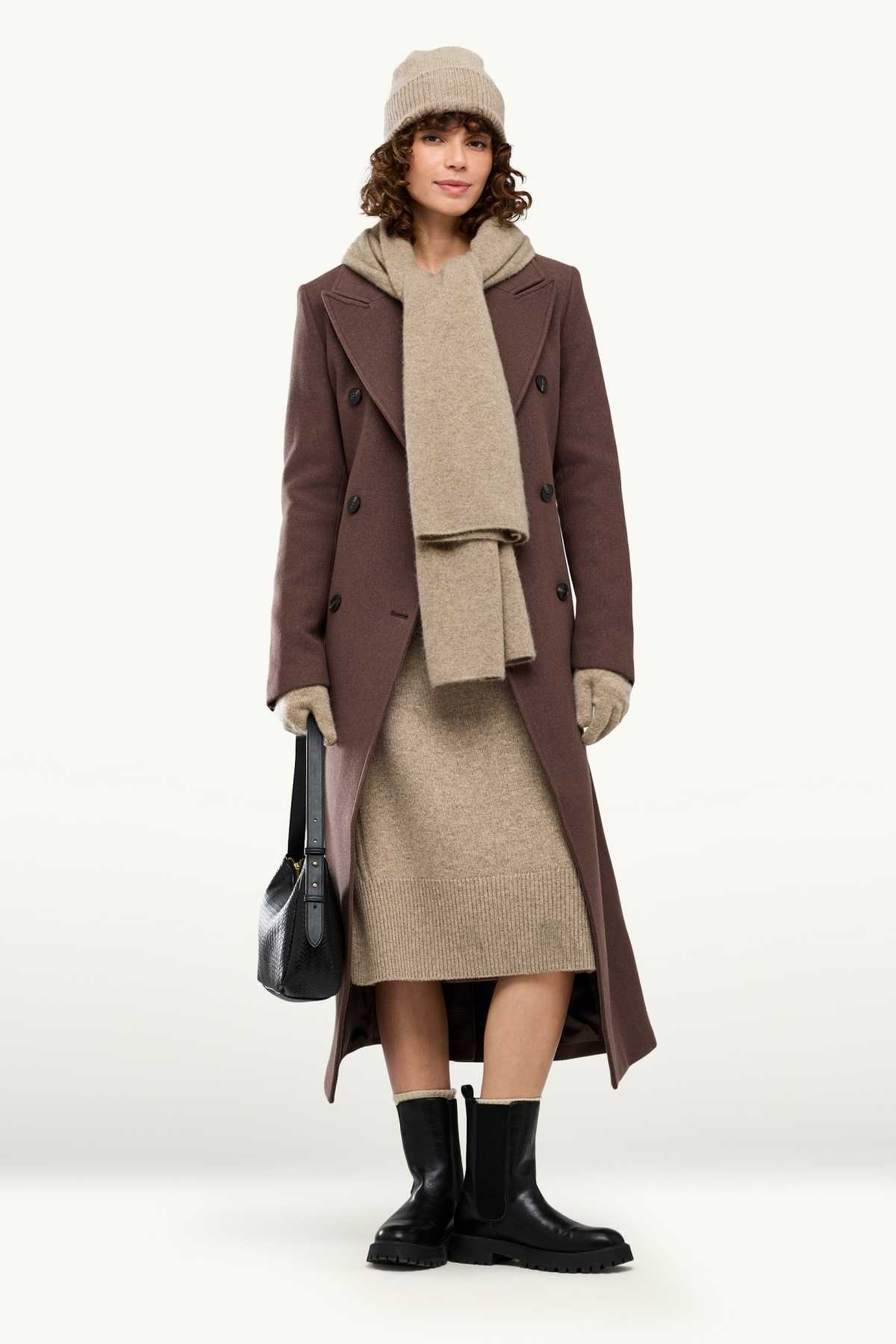 Cashmere scarf - beige