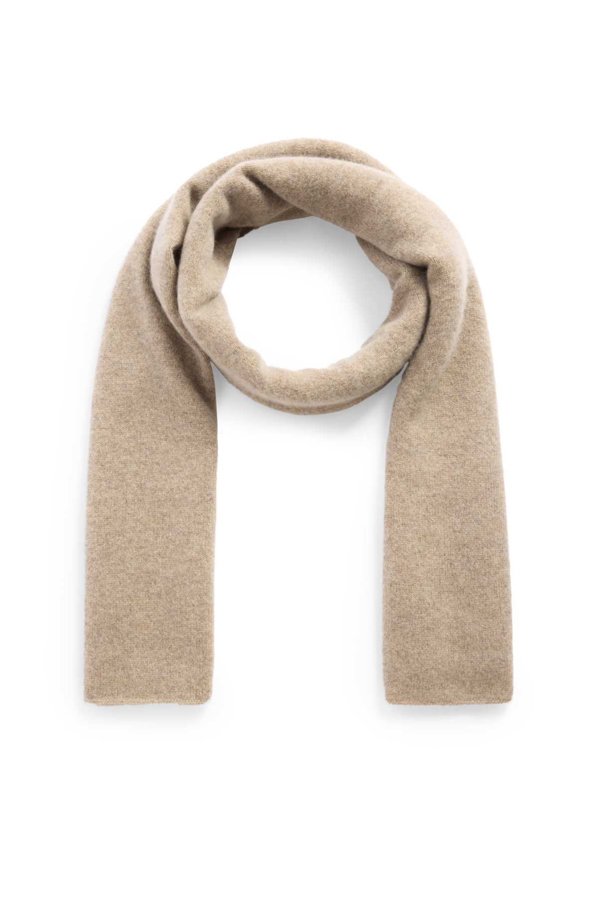 Cashmere scarf - beige