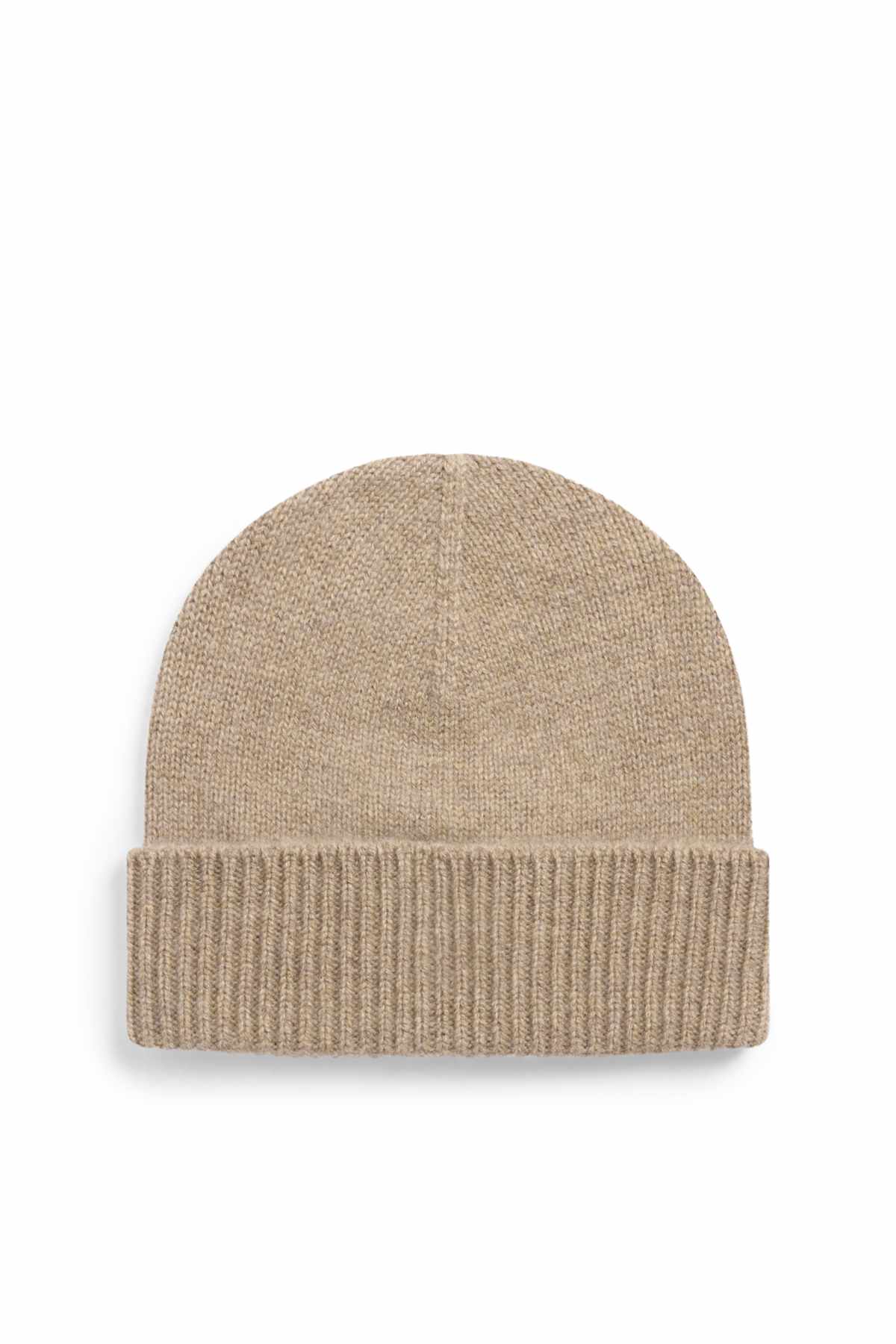 Cashmere beanie - light brown