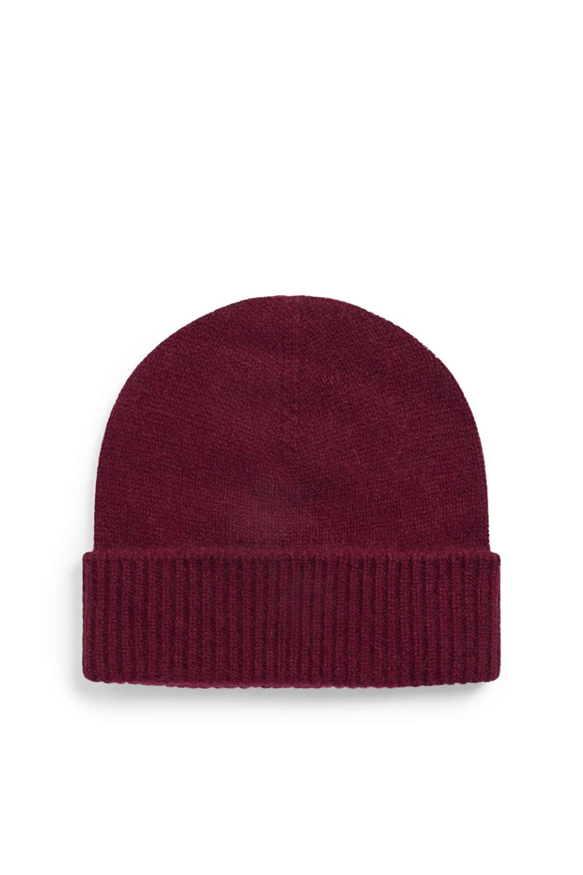 Cashmere beanie - bordeaux