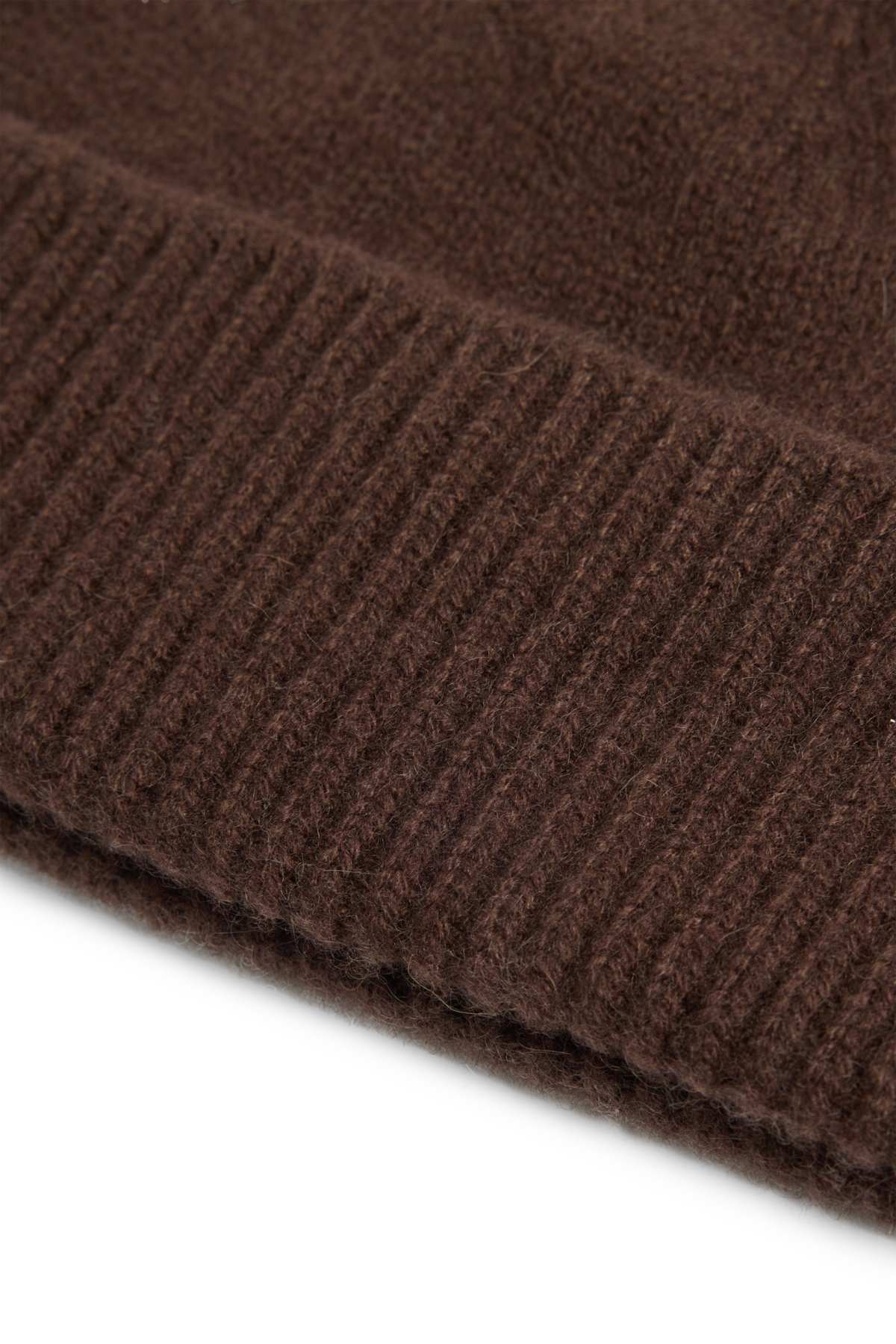 Cashmere beanie - brown