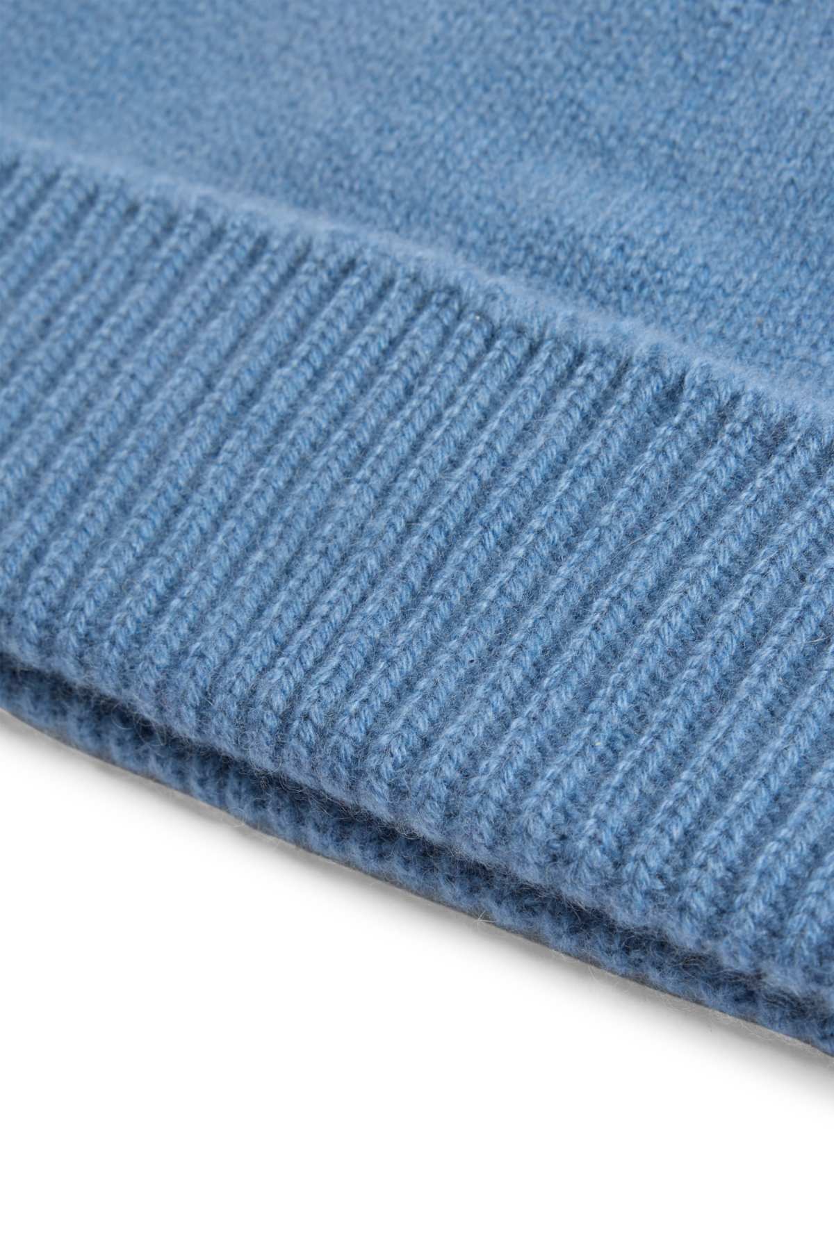 Cashmere beanie - blue