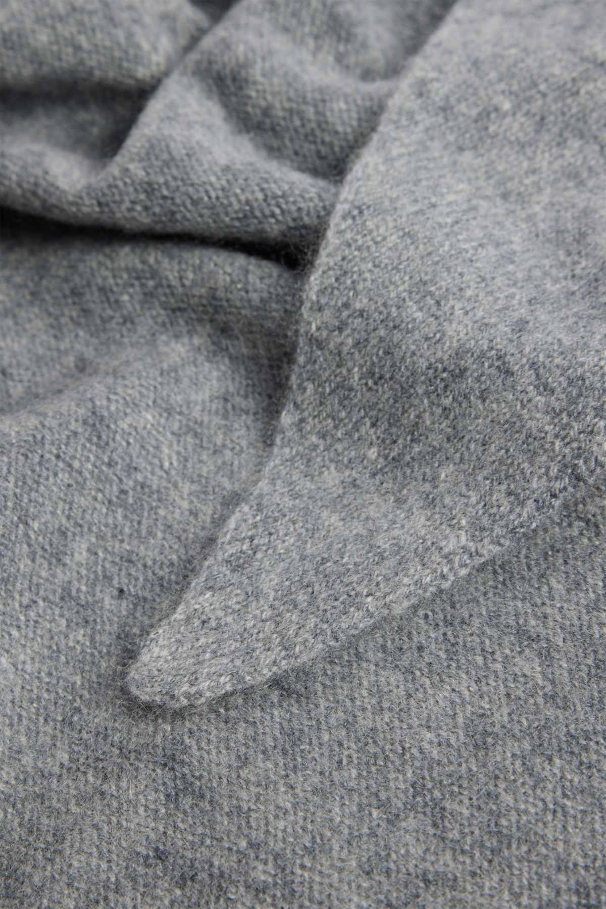 Cashmere scarf - gray-melange