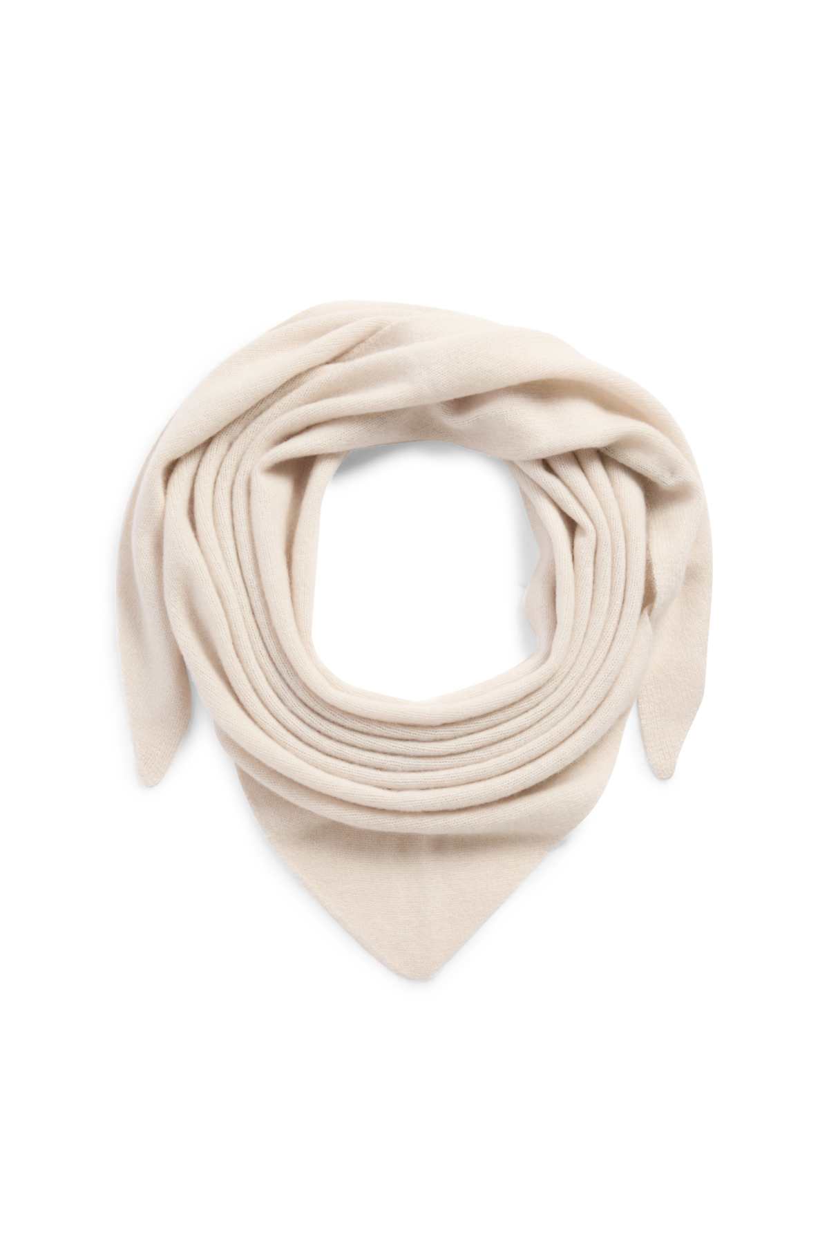 Cashmere scarf - cremewhite