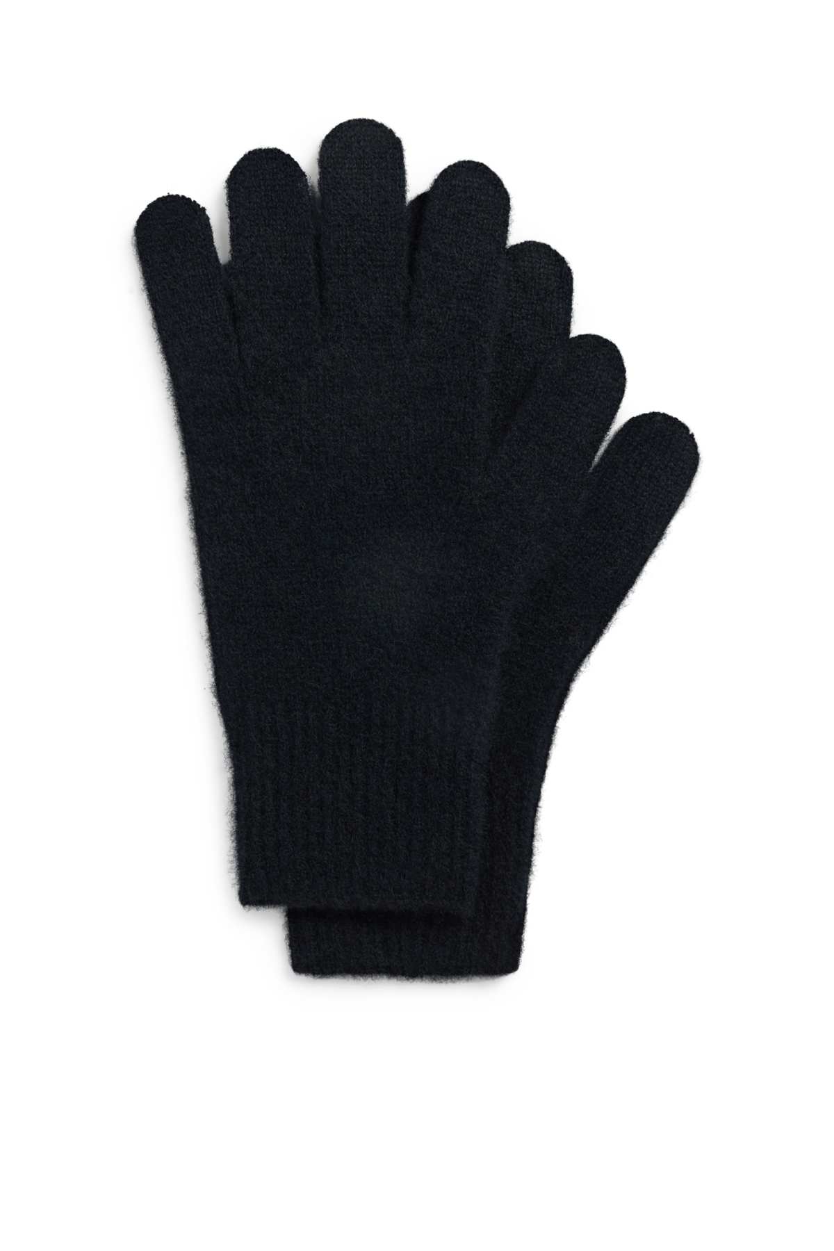 Cashmere gloves - black