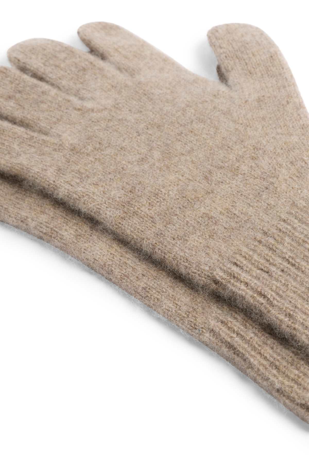 Cashmere gloves - beige