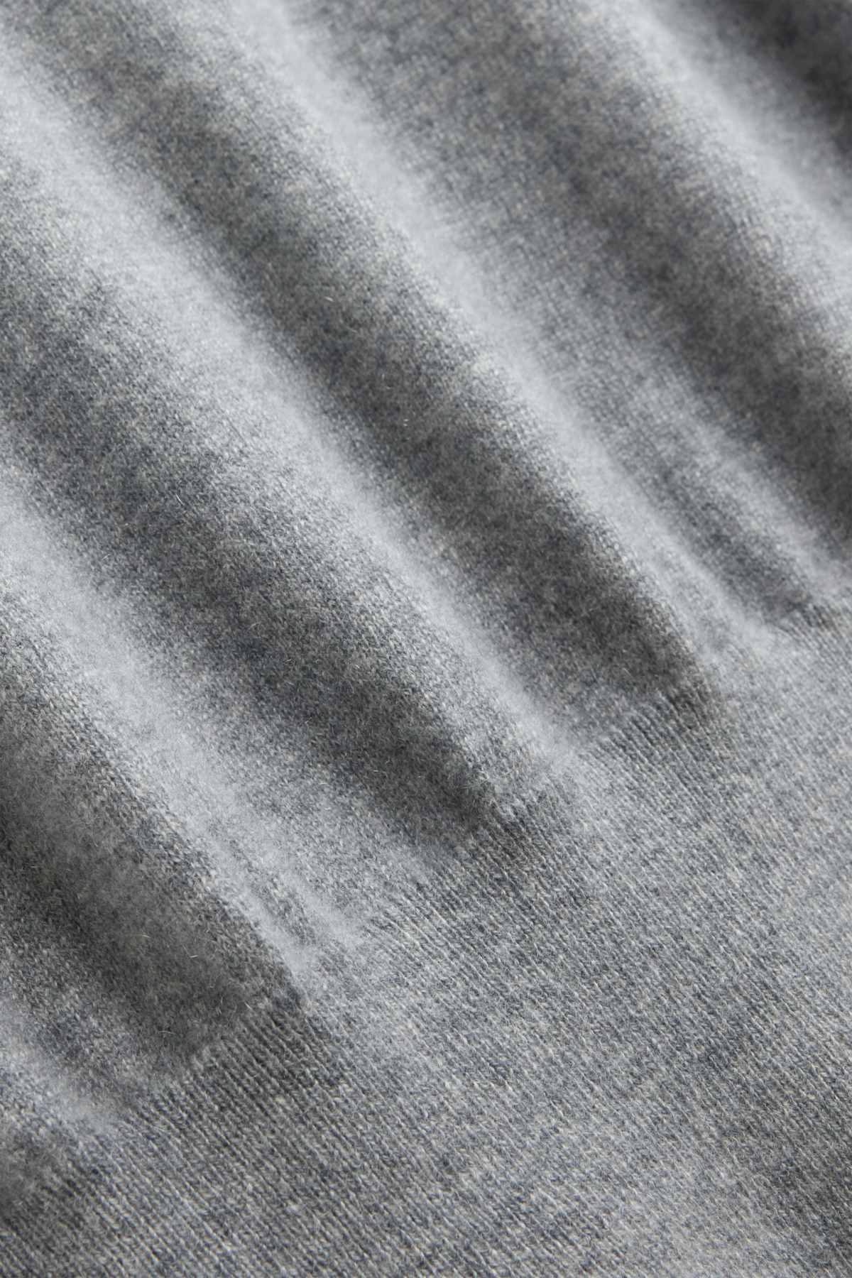 Cashmere slipover - gray-melange