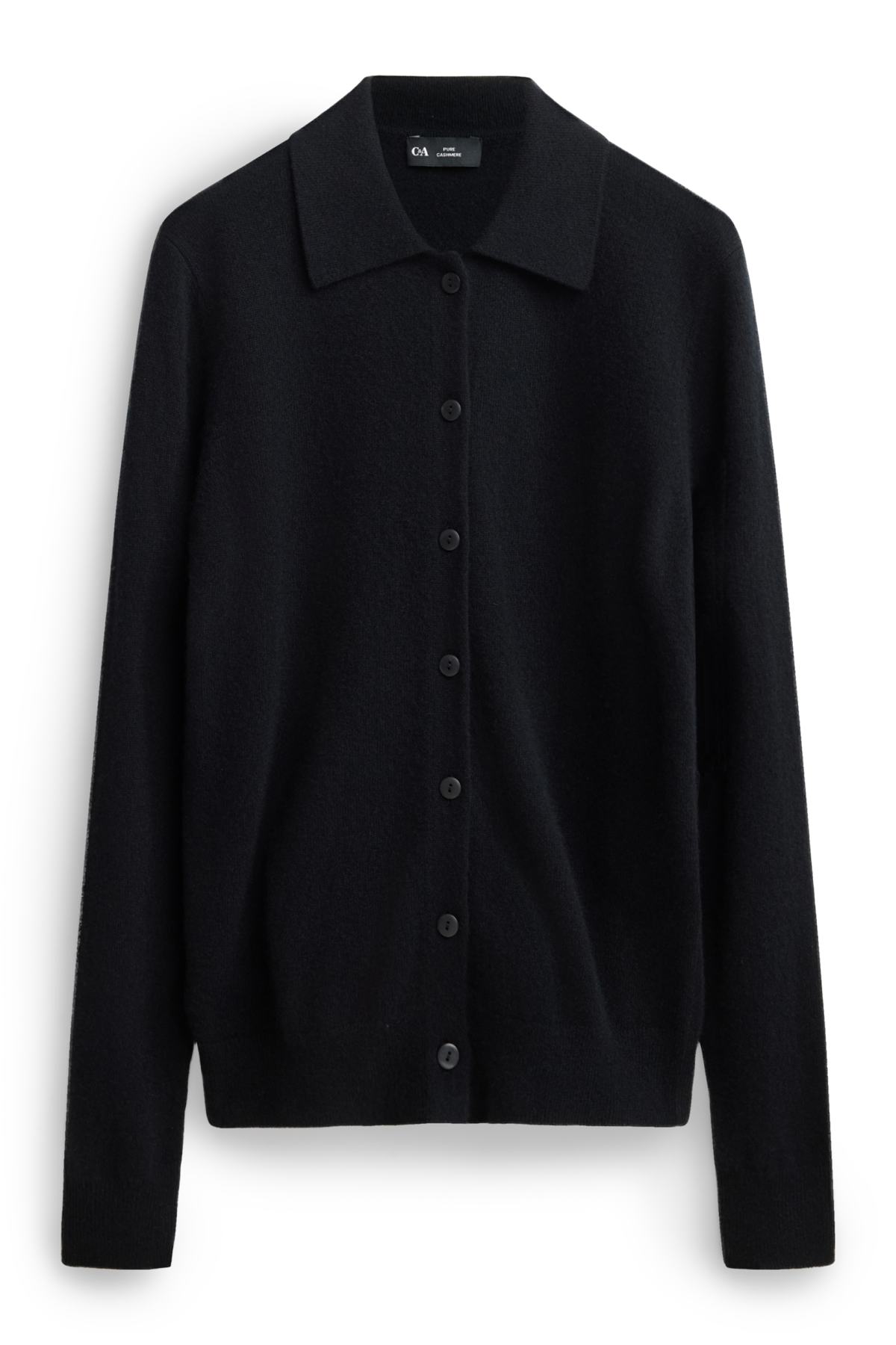 Cashmere cardigan - black