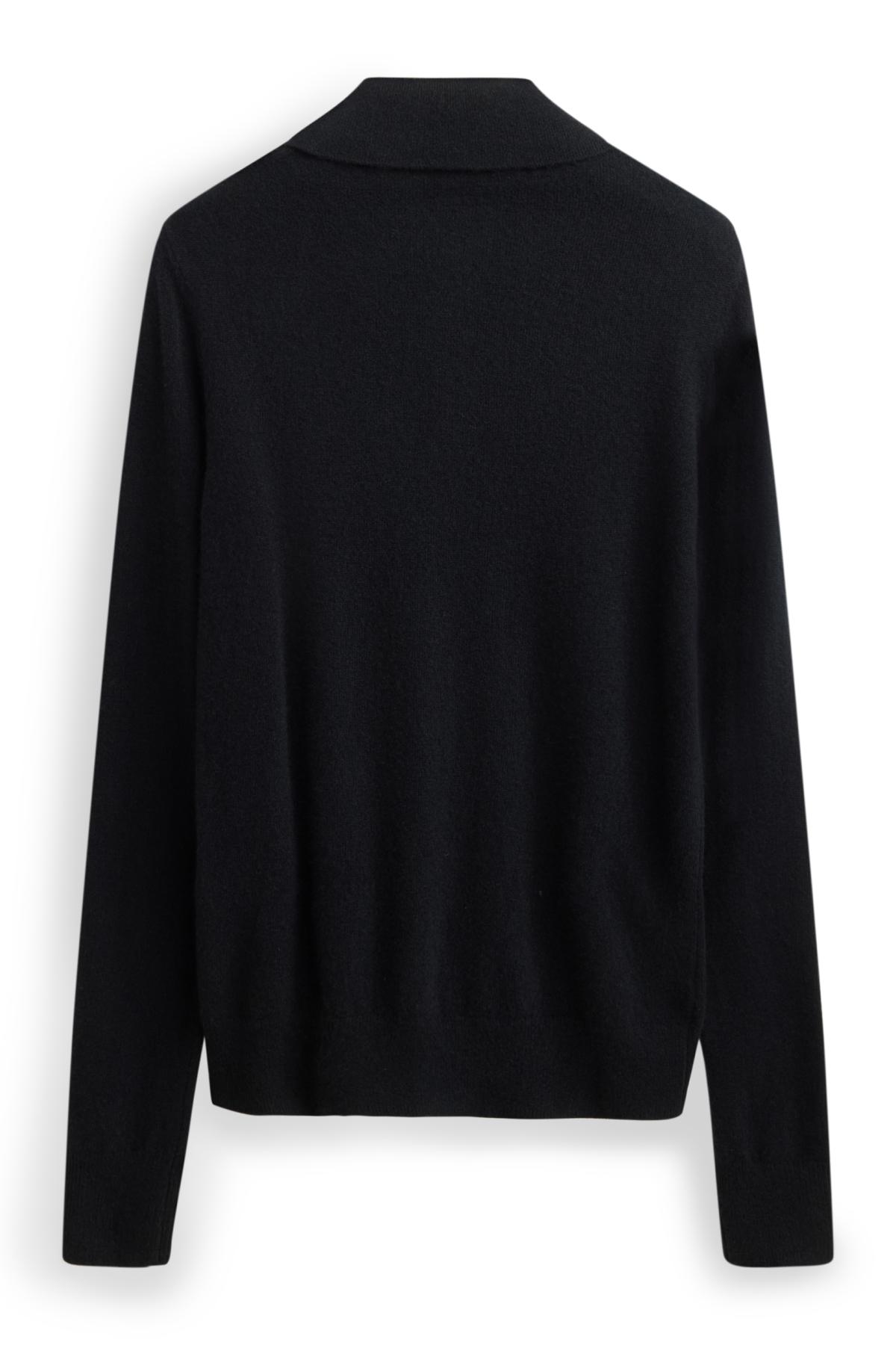Cashmere cardigan - black