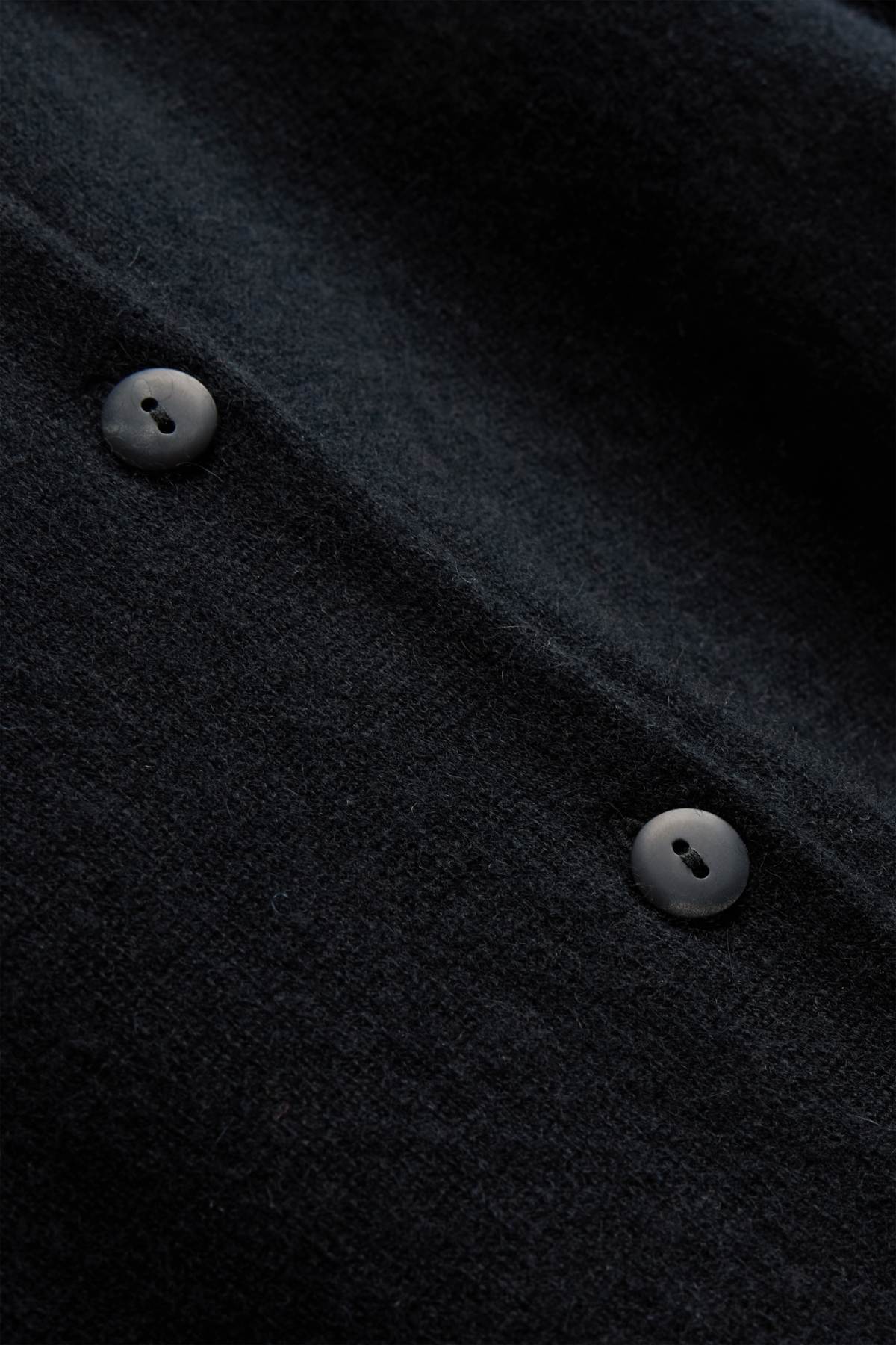 Cashmere cardigan - black