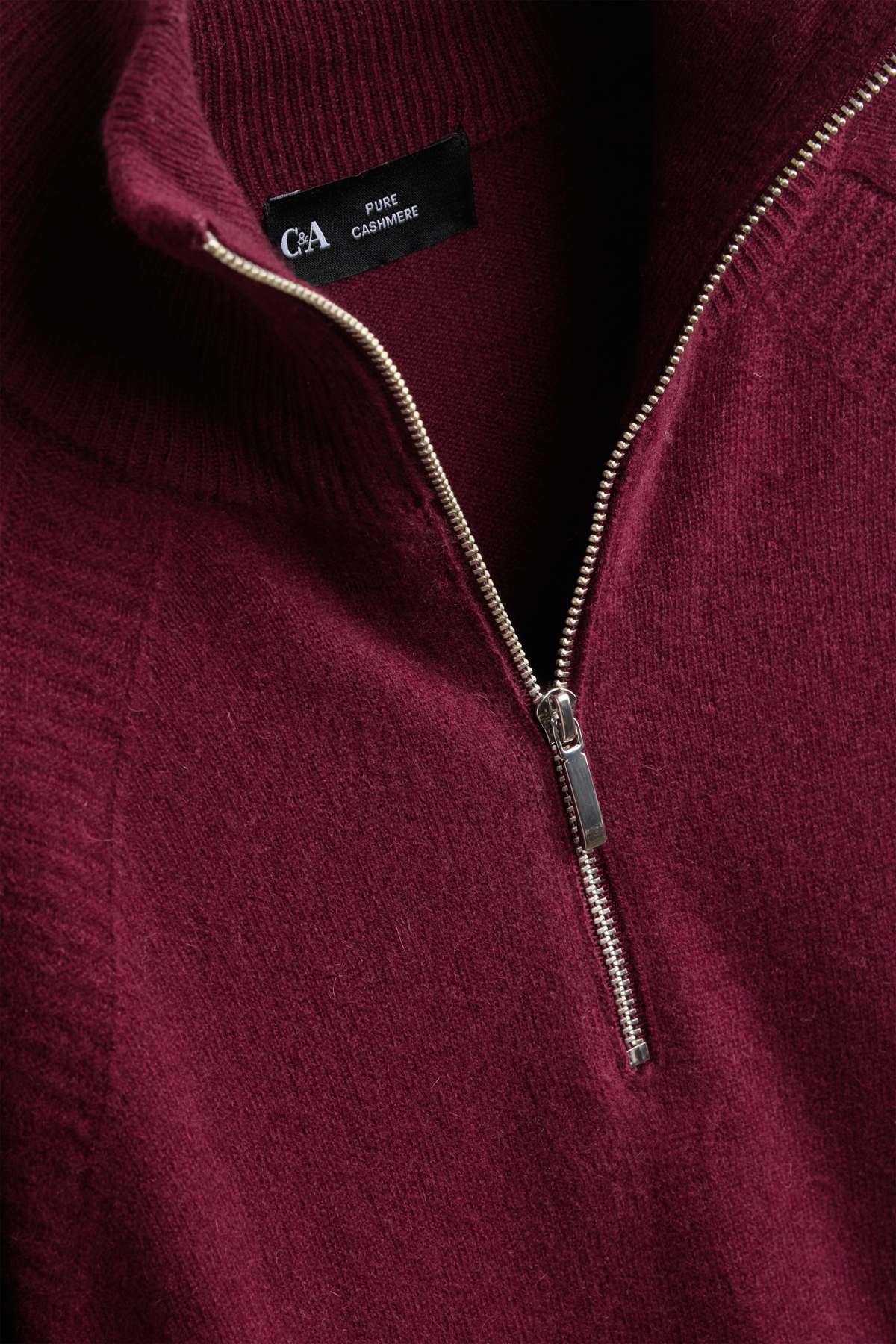 Cashmere jumper - bordeaux