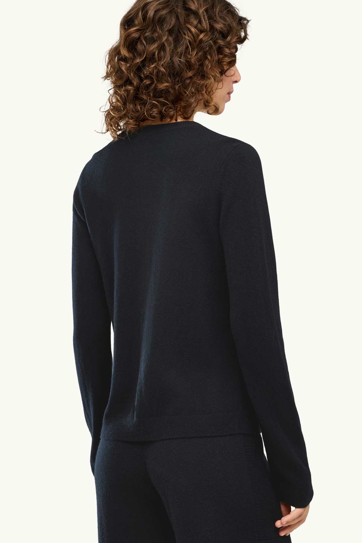 Cashmere cardigan - black