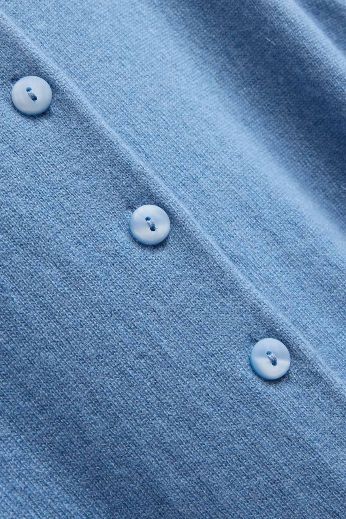 Cashmere cardigan - blue
