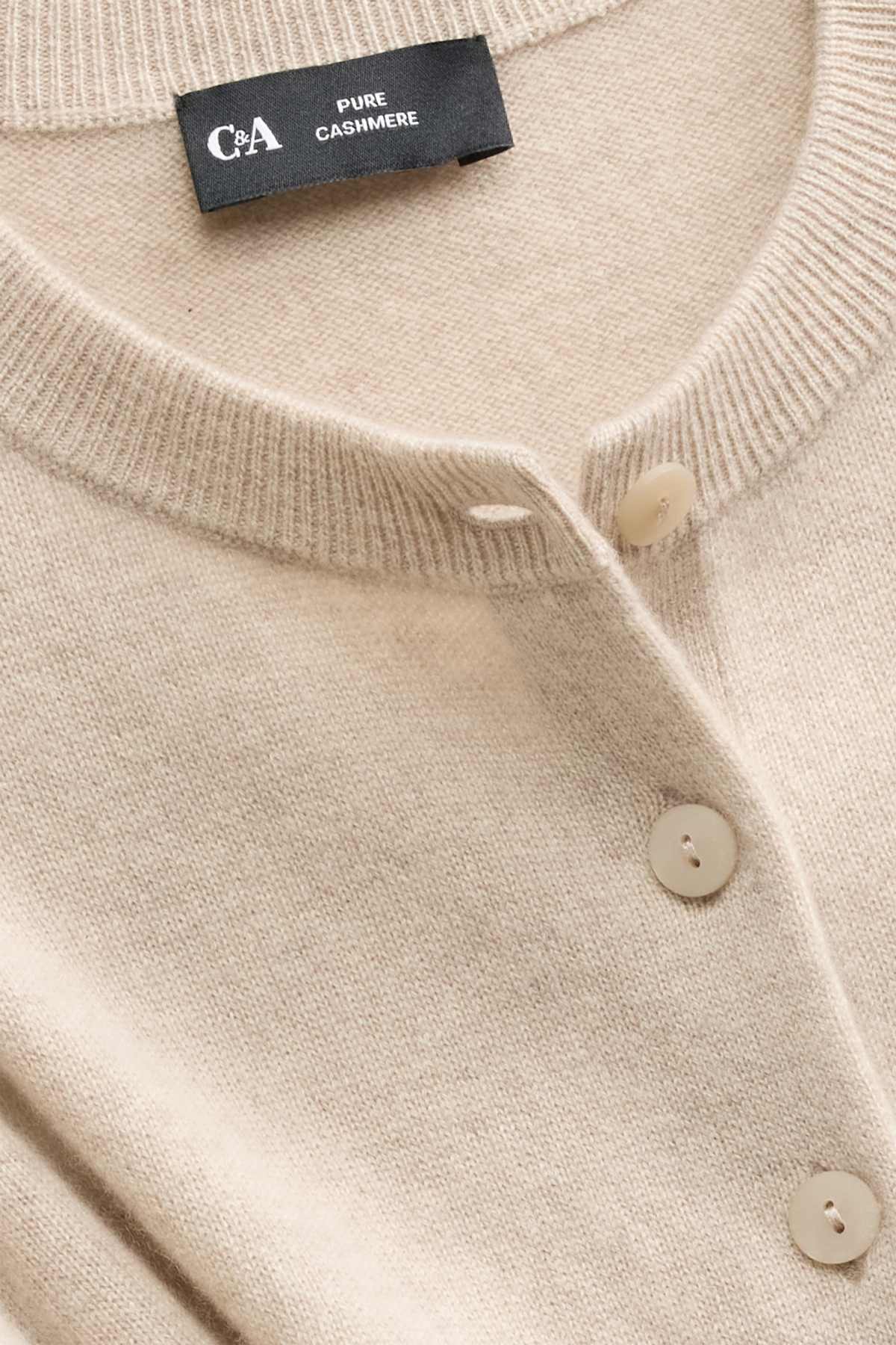 Cashmere cardigan - cremewhite