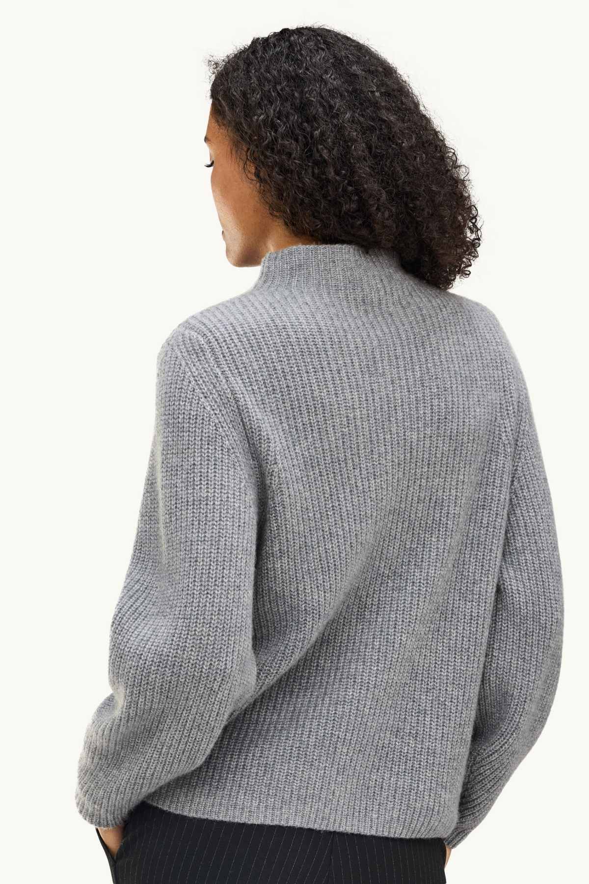 Cashmere jumper - gray