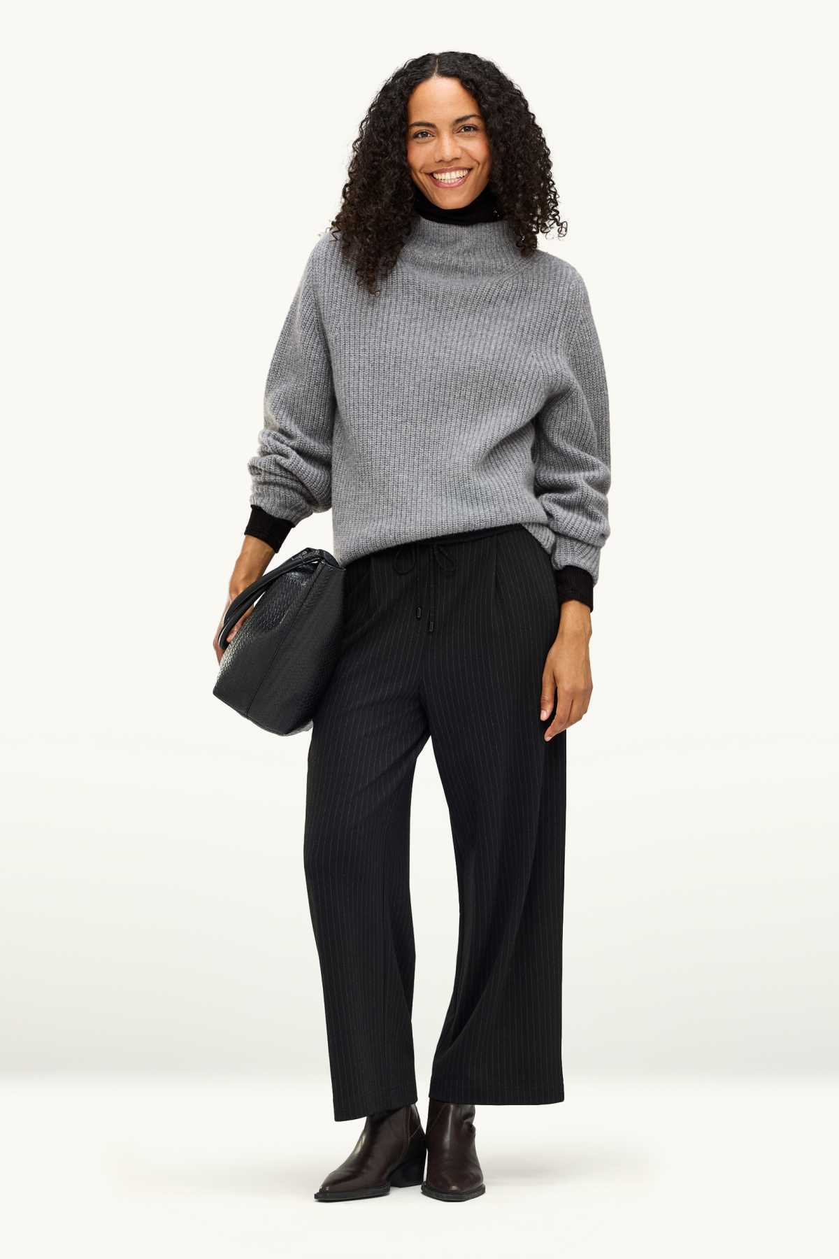 Cashmere jumper - gray