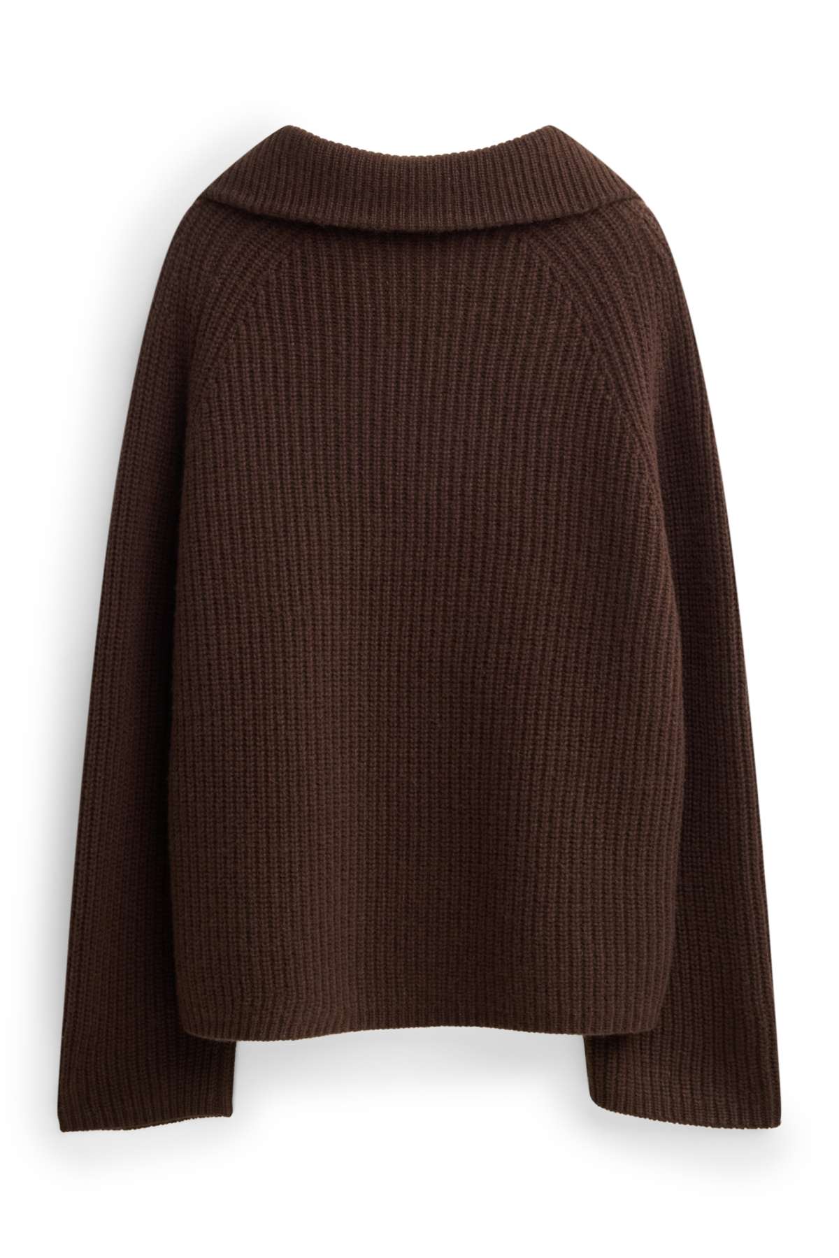 Cashmere jumper - dark brown