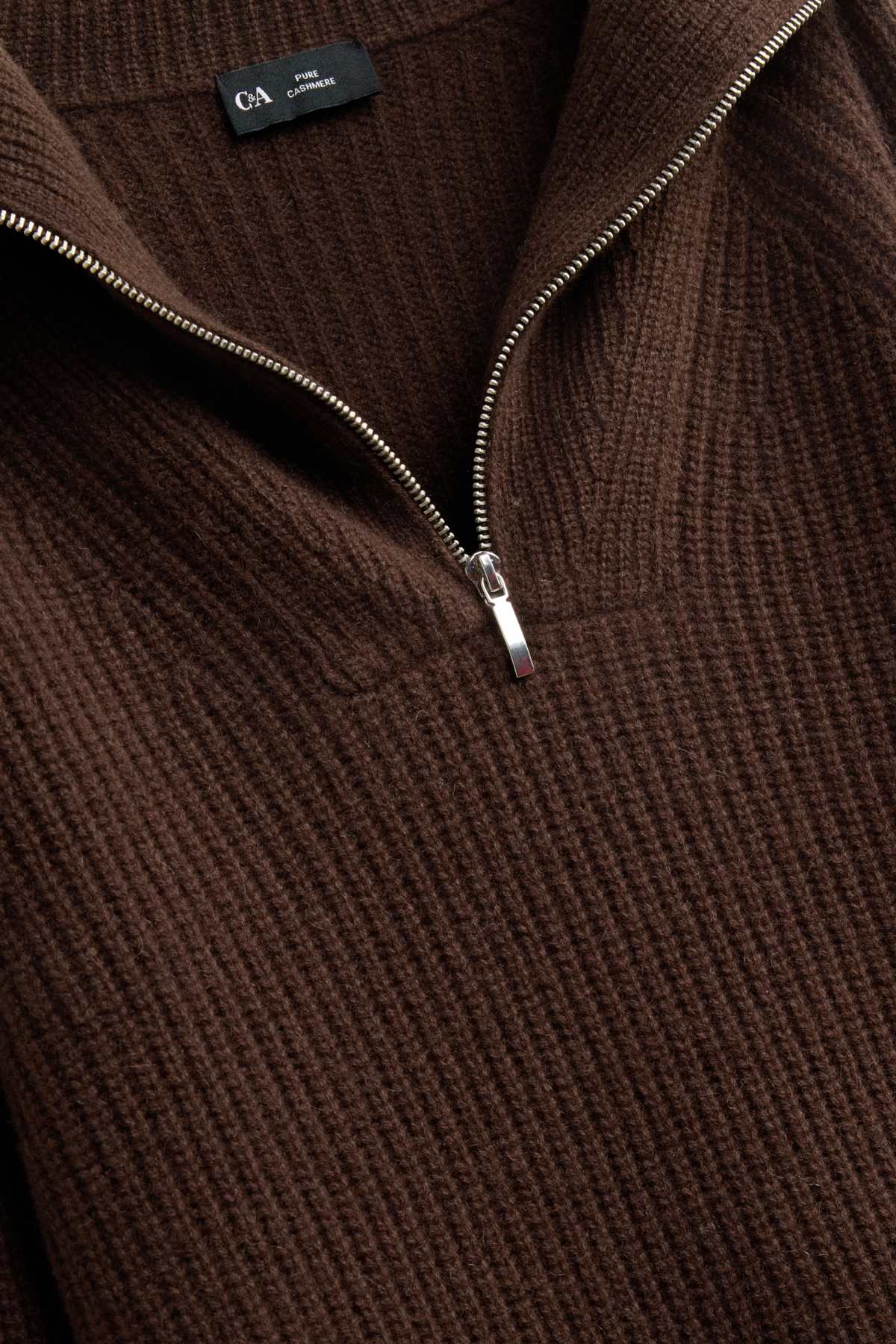 Cashmere jumper - dark brown