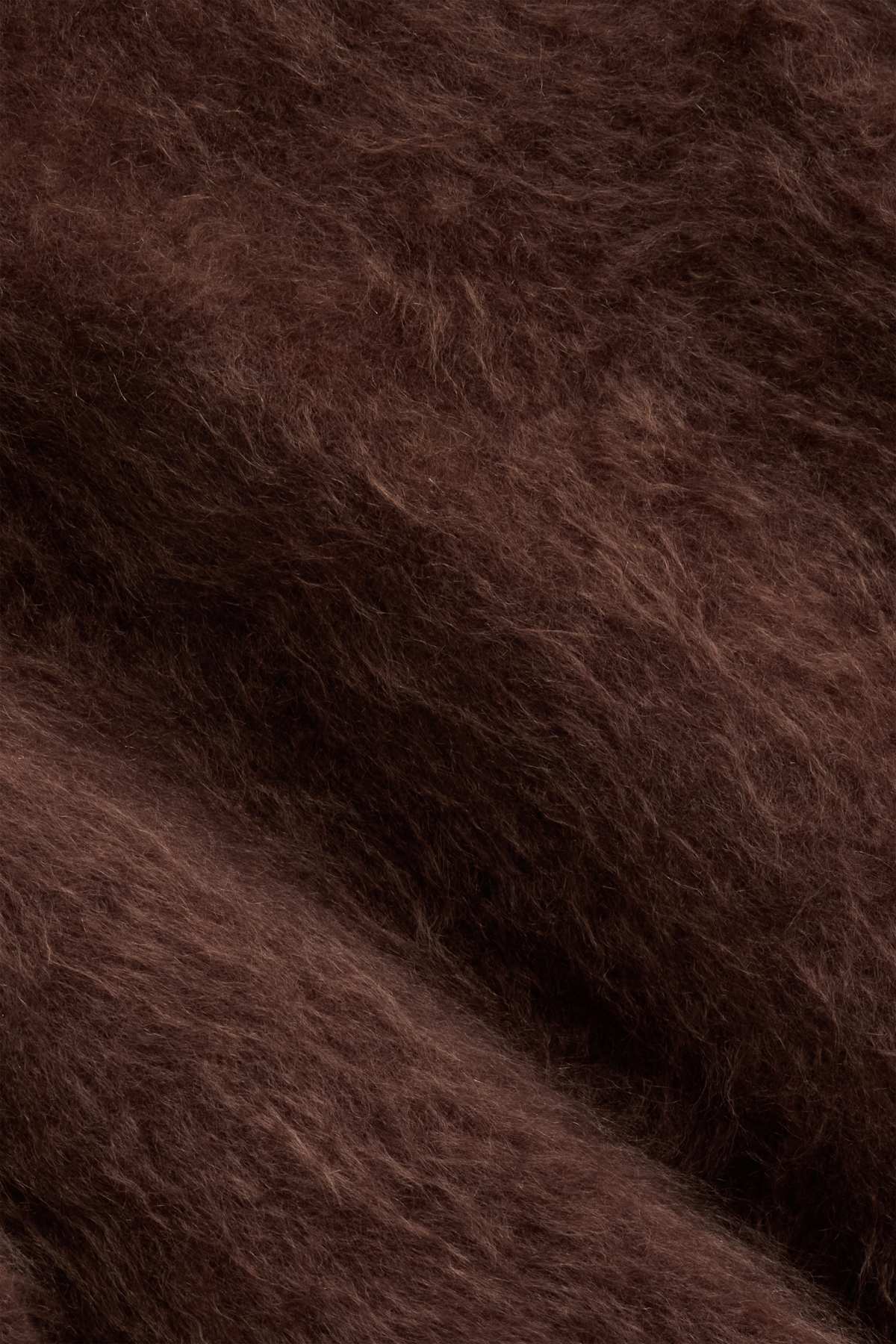 Cashmere jumper - dark brown